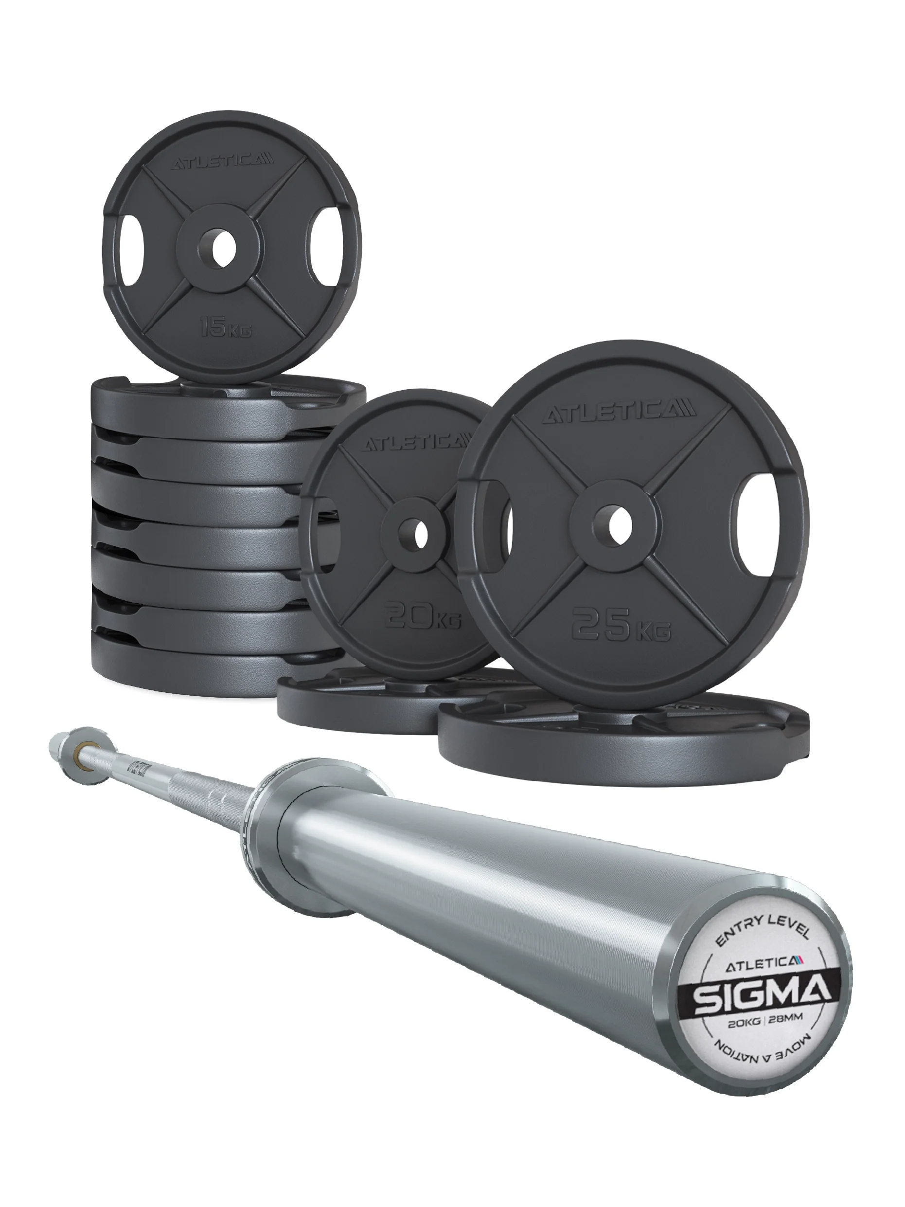 2H Iron Plates Starter SET 210kg