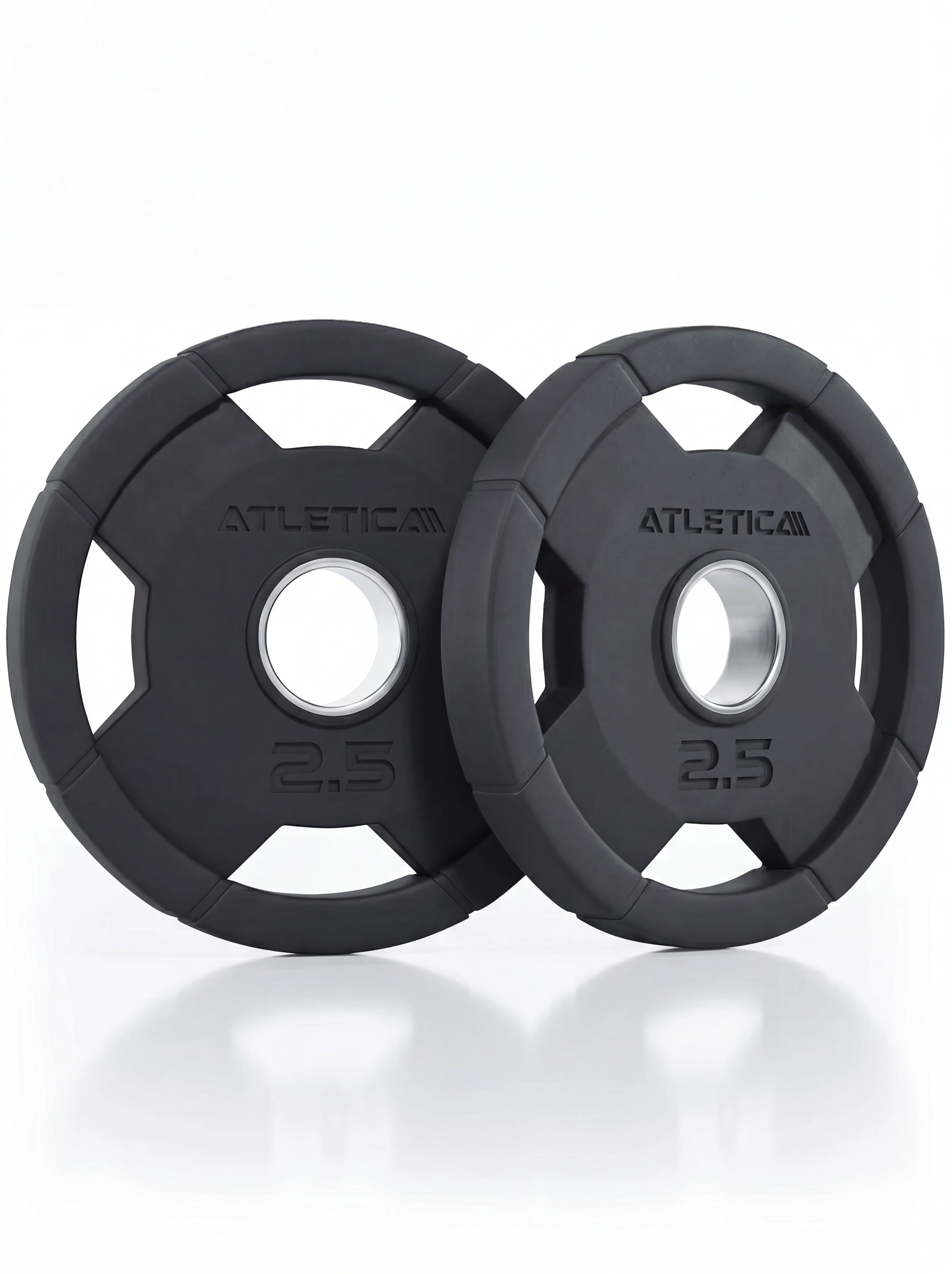 4H Gripper Plates | 2x2.5kg | gummierte Hantelscheiben - Image 3
