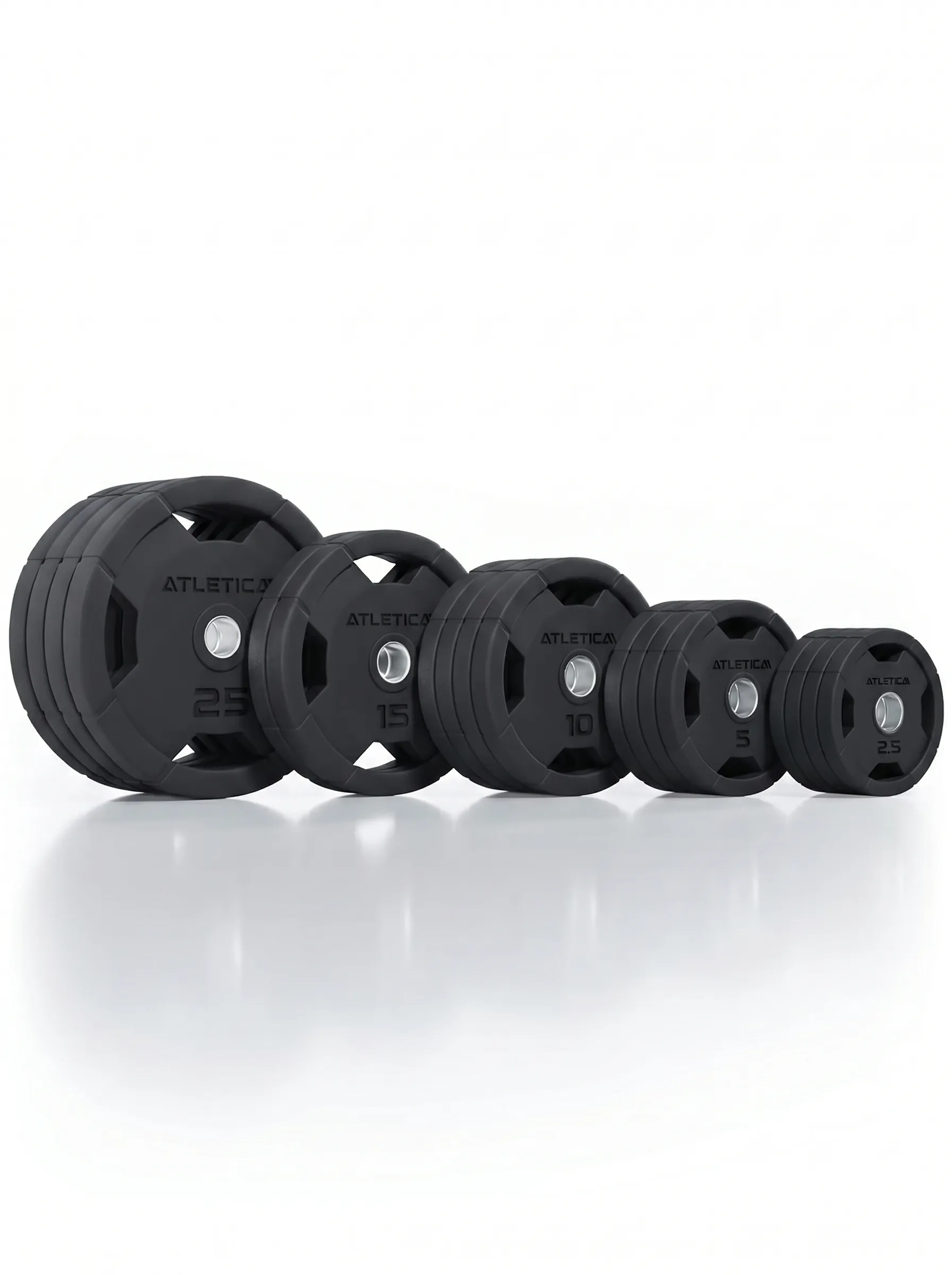 4H Gripper Plates SET | 200kg | Gummierte Hantelscheiben - Image 3