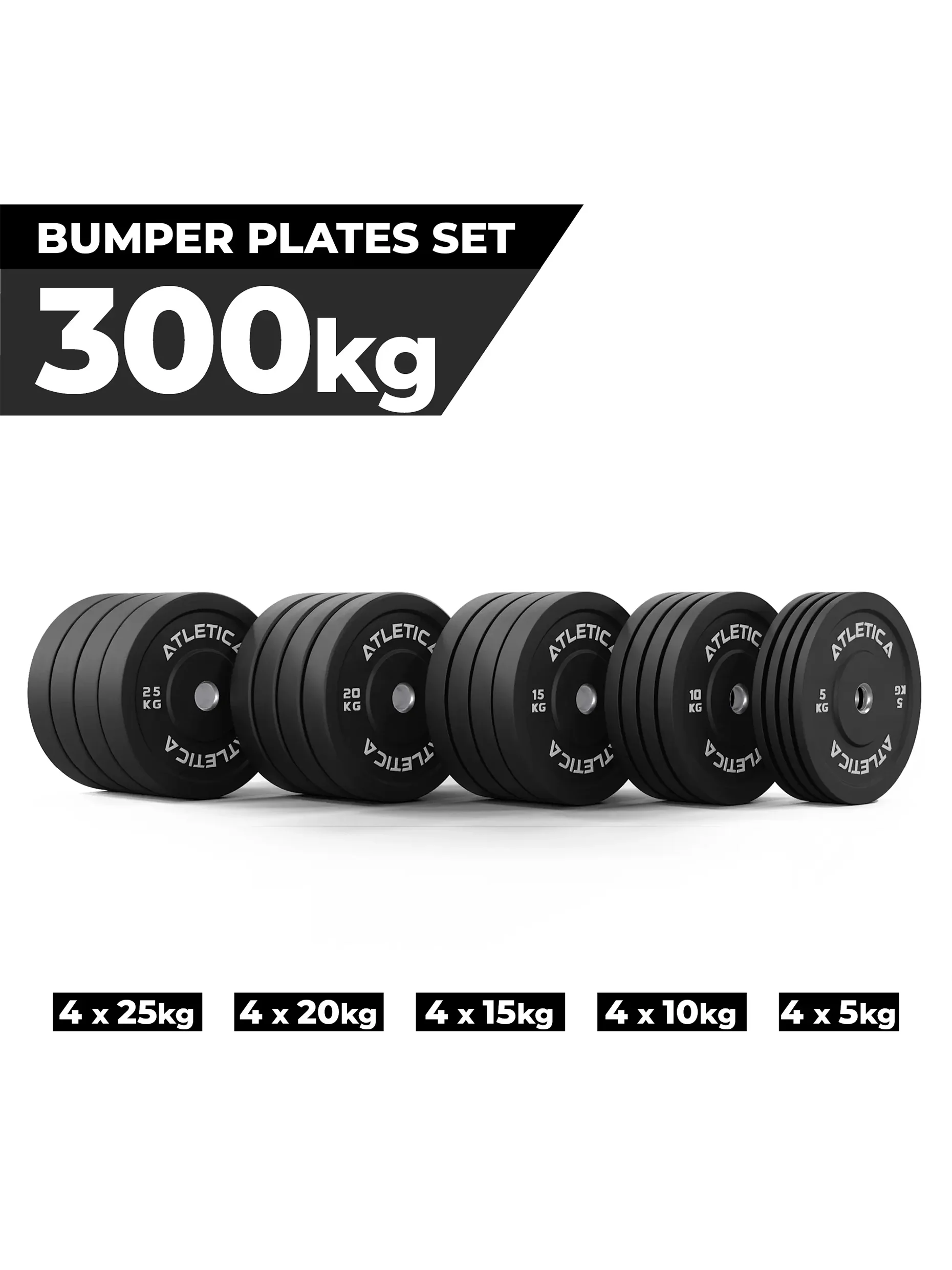 Bumper Plates | Schwarz | SET - Image 12