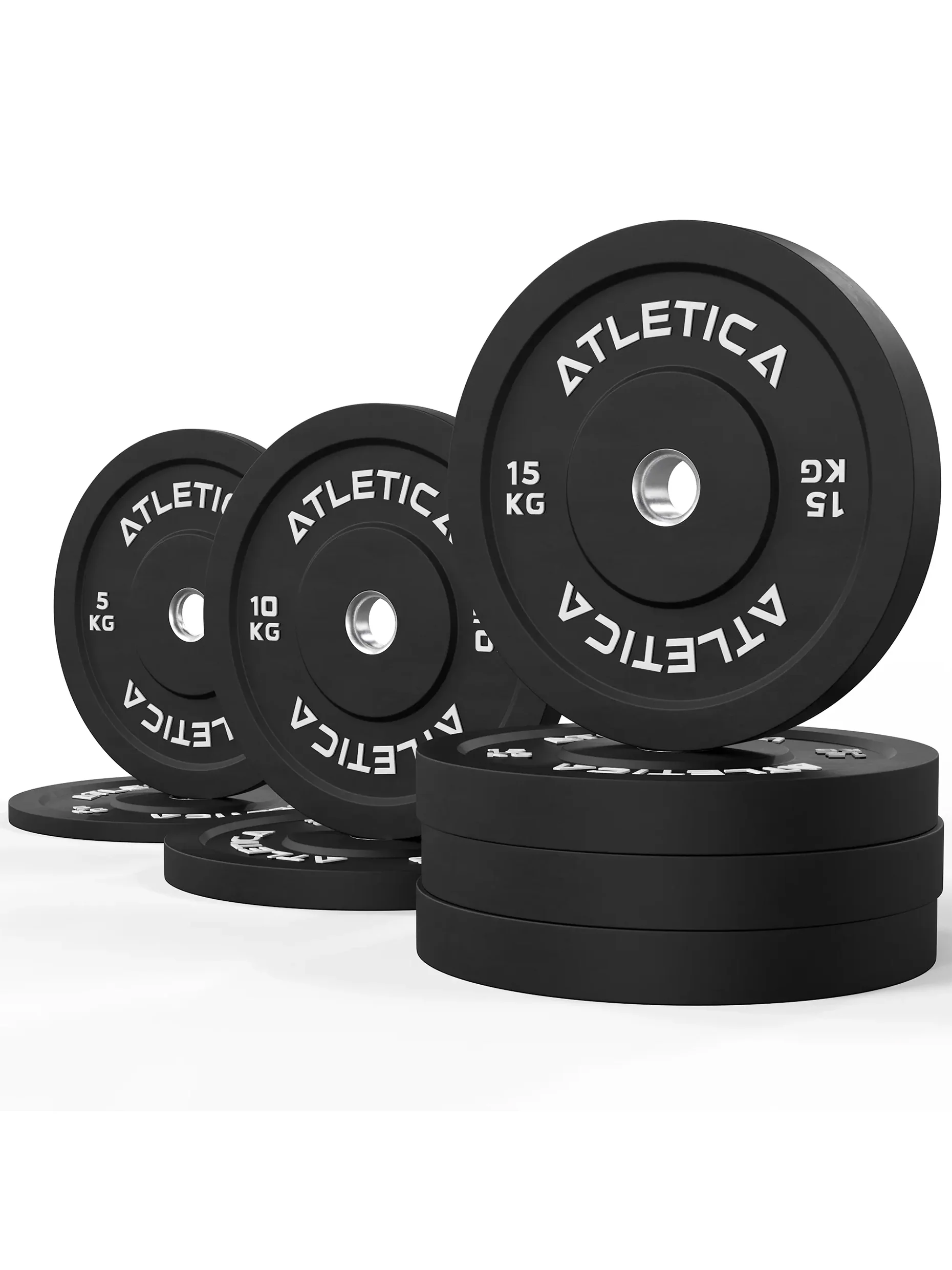 Bumper Plates | Schwarz | SET - Image 3