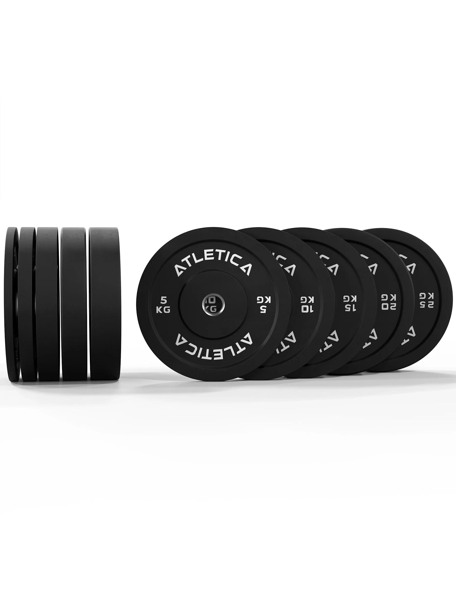 Bumper Plates SET | Schwarz | 150kg - Image 3