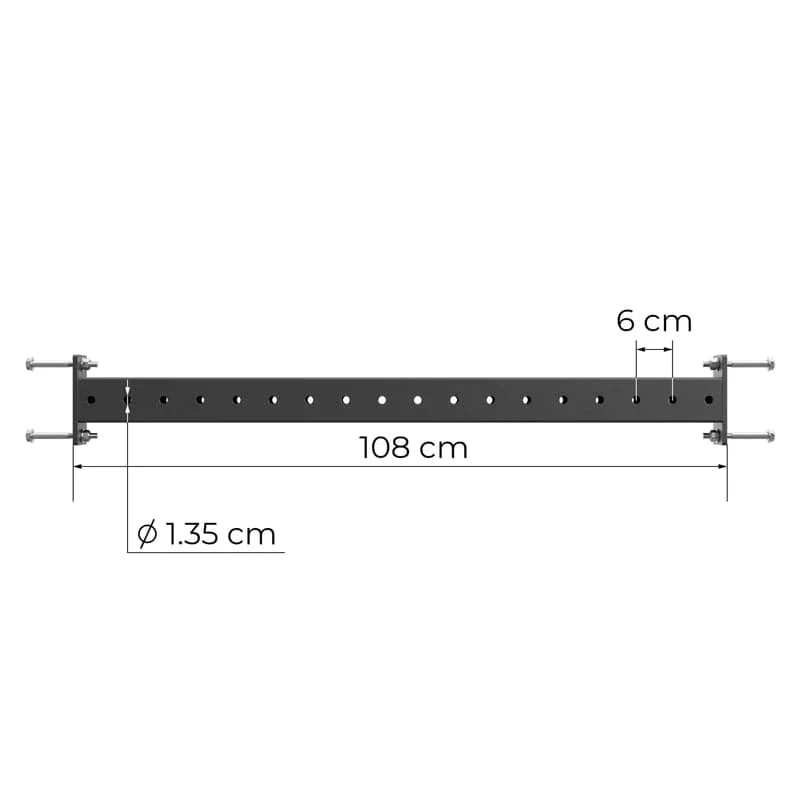R8 Crossbar Verbindung | 108cm | Single