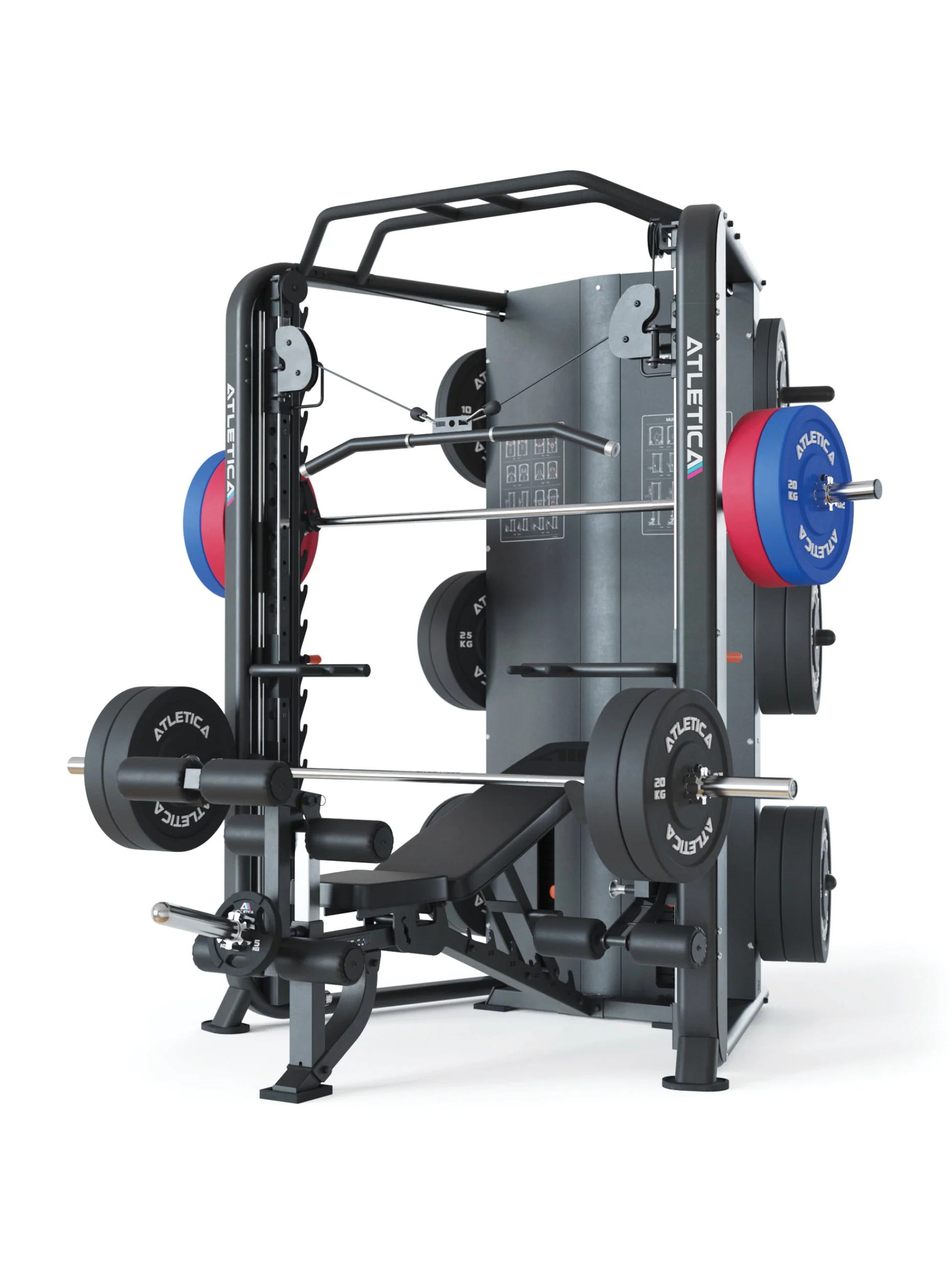 DarkStar | SET mit B2 LegMaster & 70kg Bumper Plates