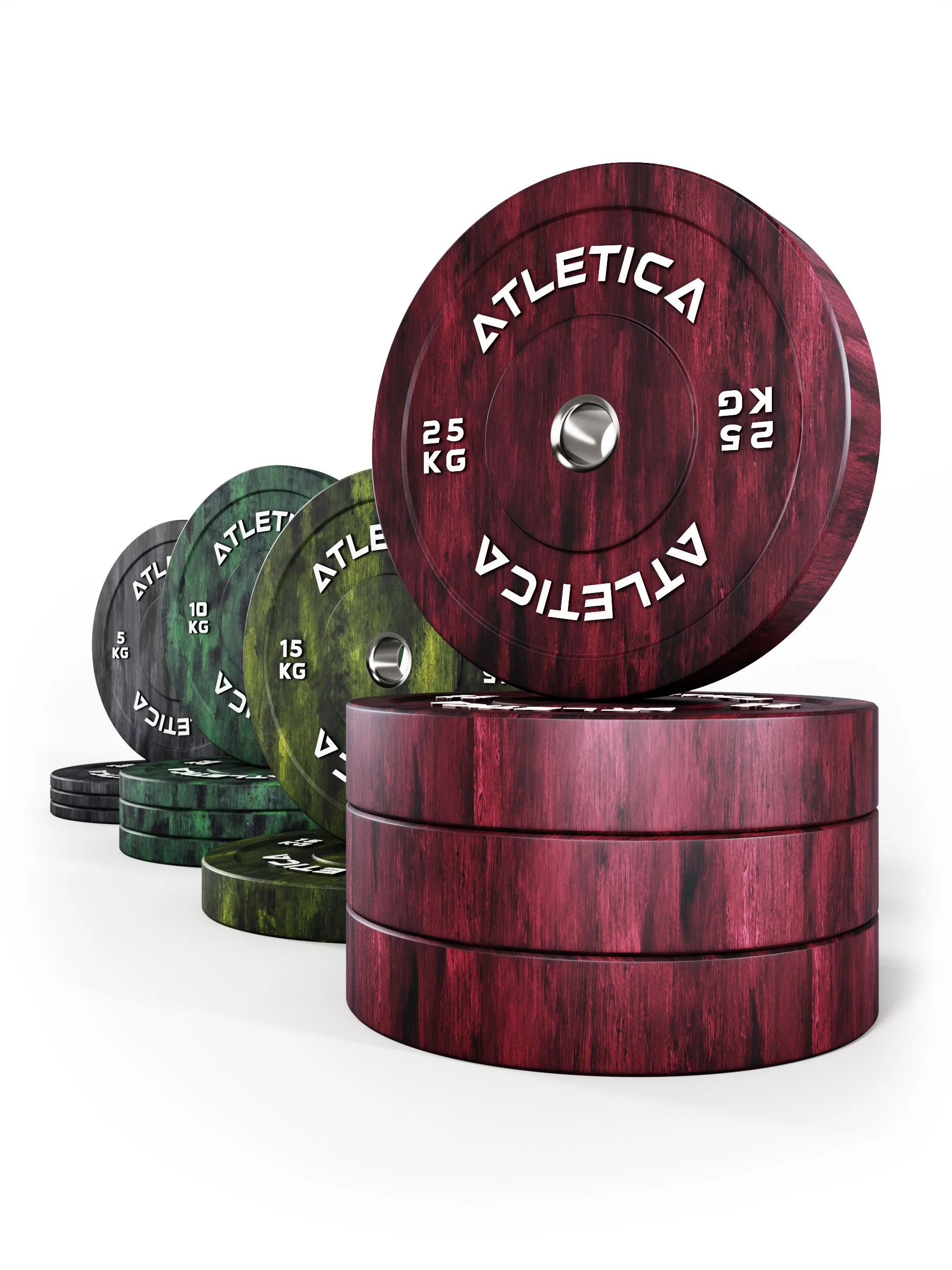 Fusion Bumper Plates SET | 190kg