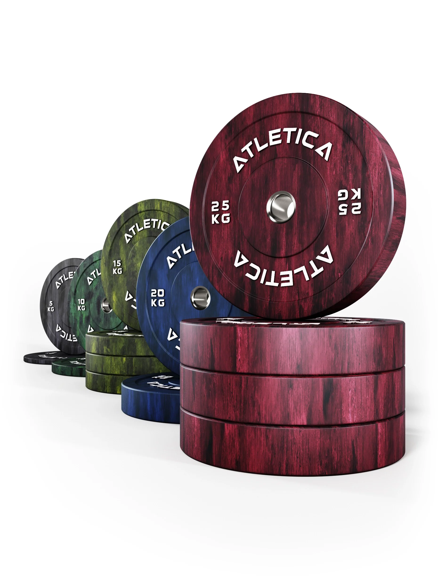Fusion Bumper Plates SET | 230kg