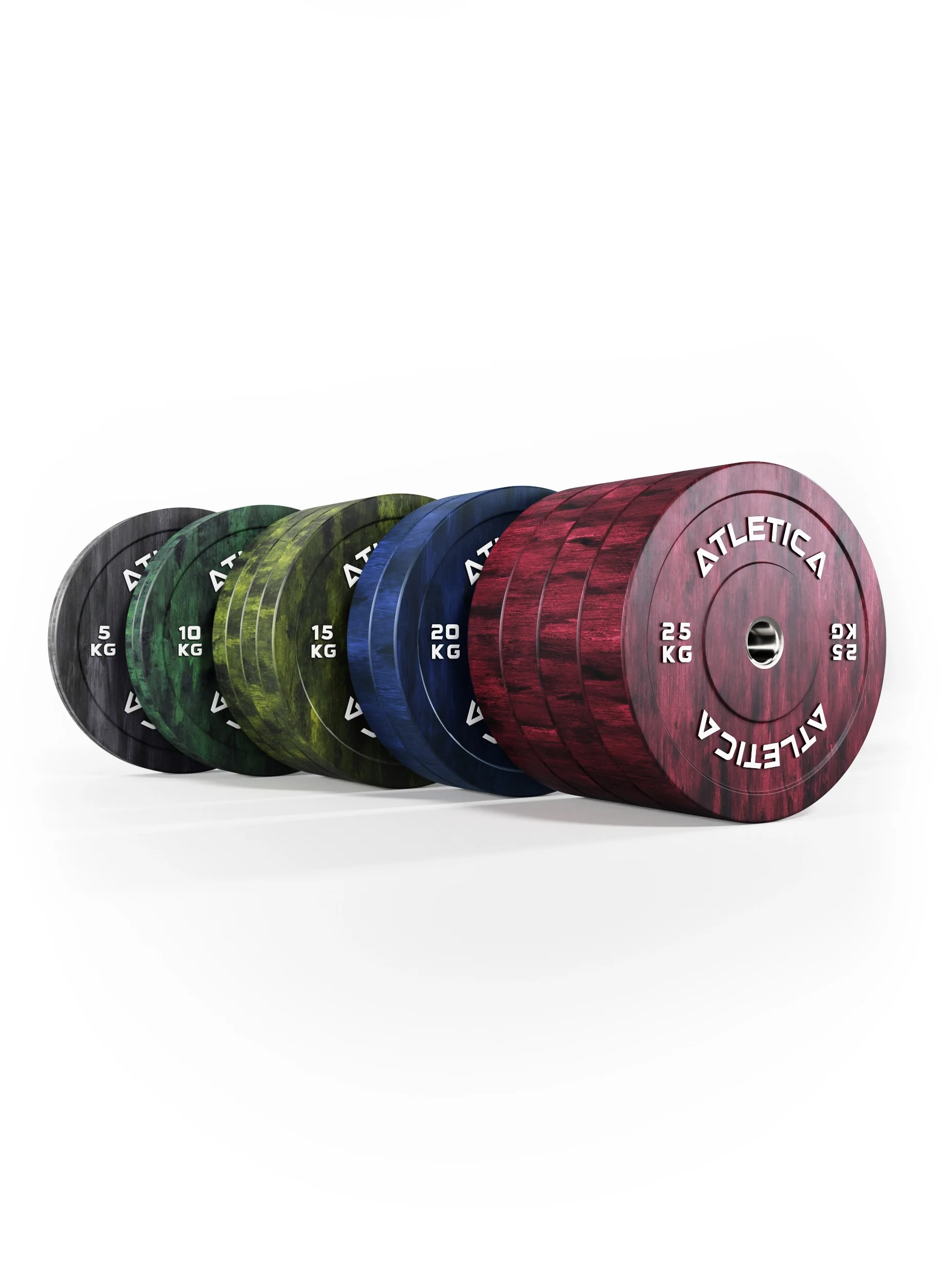 Fusion Bumper Plates SET | 230kg - Image 2