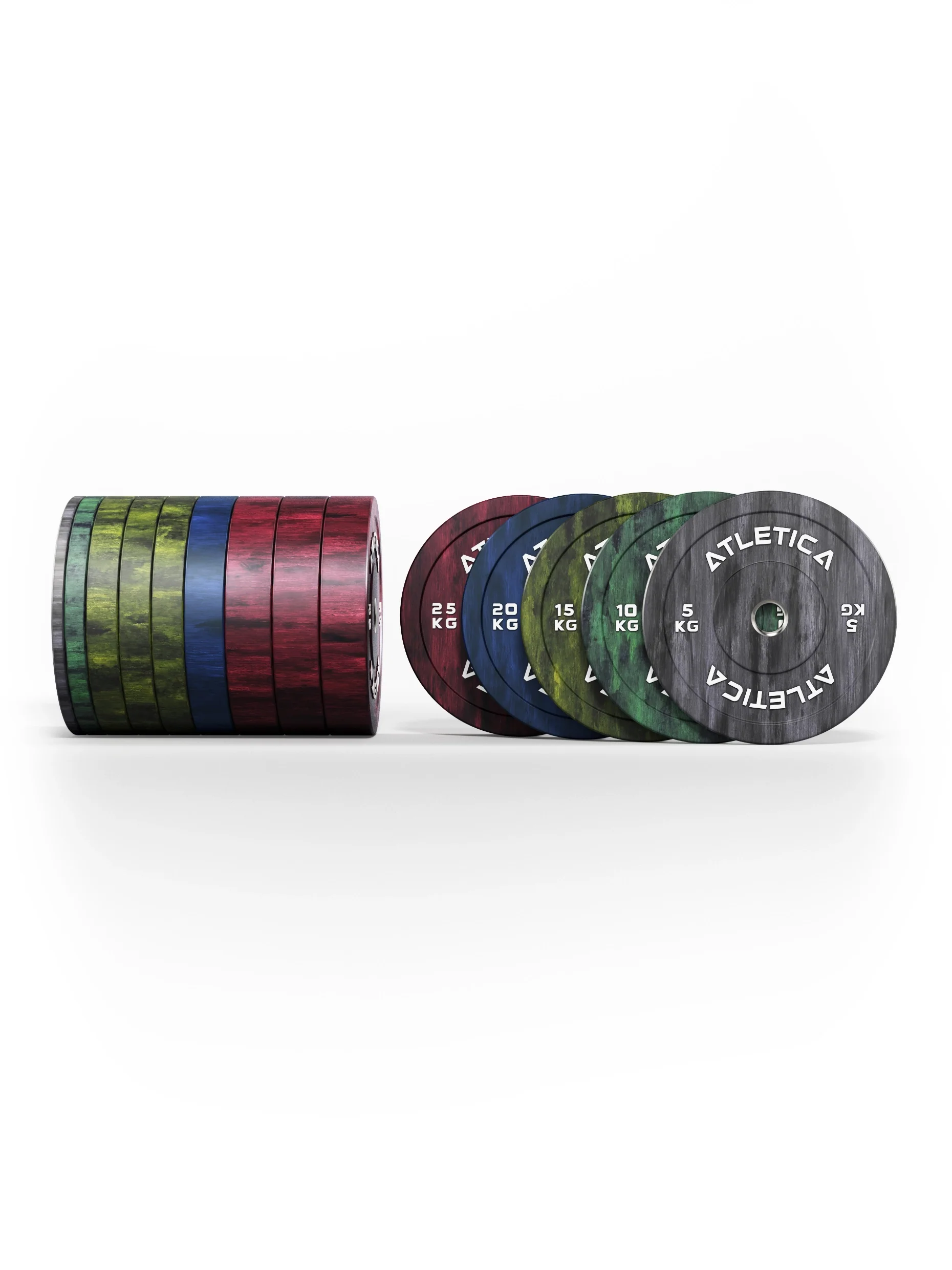 Fusion Bumper Plates SET | 230kg - Image 3