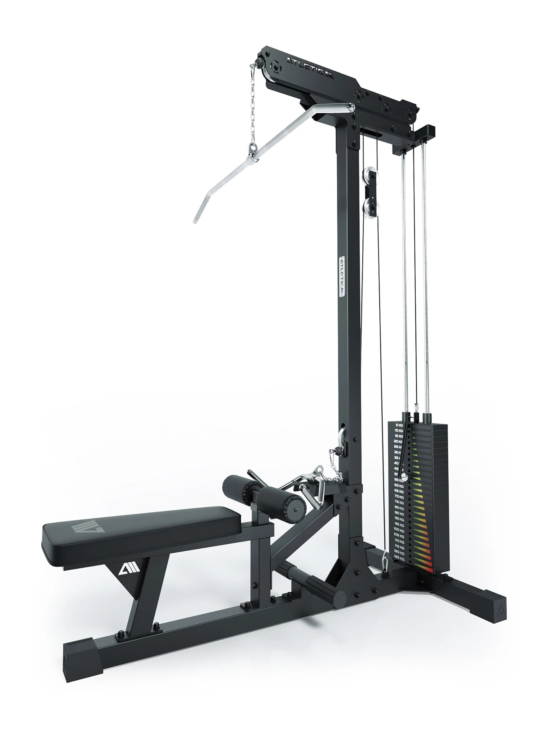 Latzug mit Ruder-Station | 224cm Höhe
