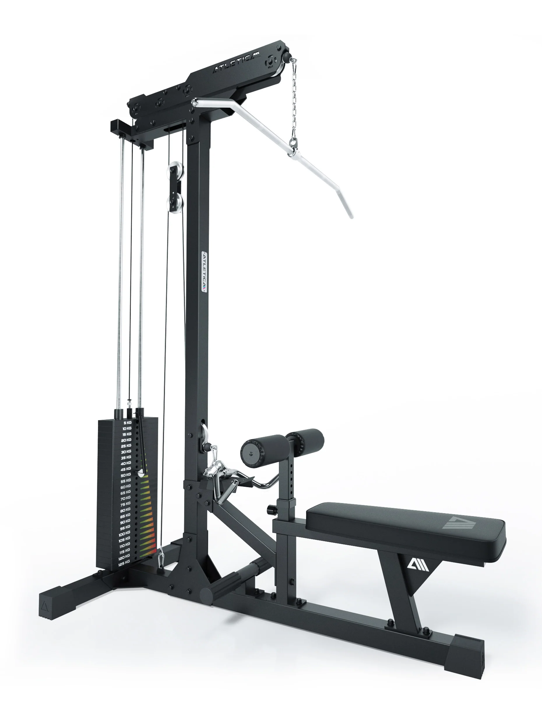Latzug mit Ruder-Station | 224cm Höhe - Image 10