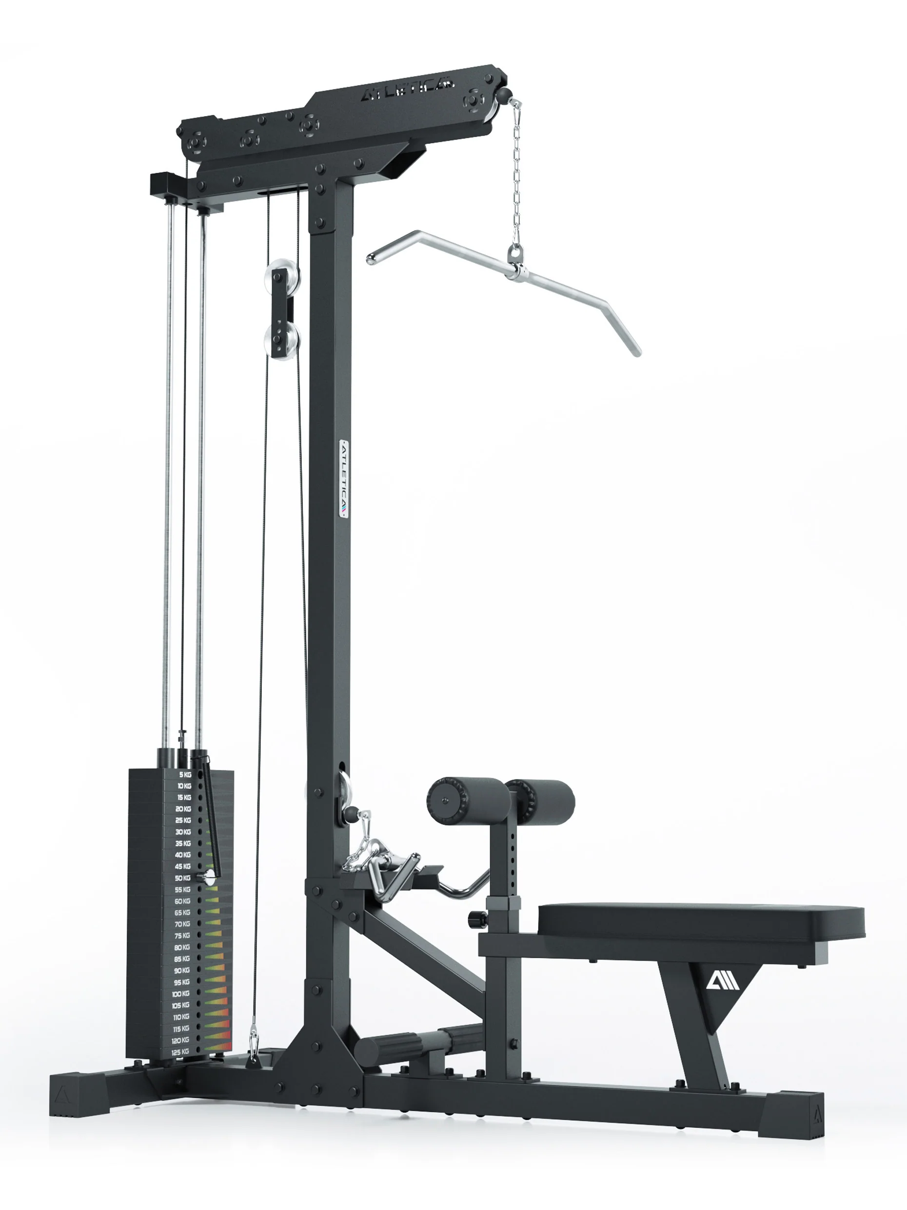 Latzug mit Ruder-Station | 224cm Höhe - Image 12