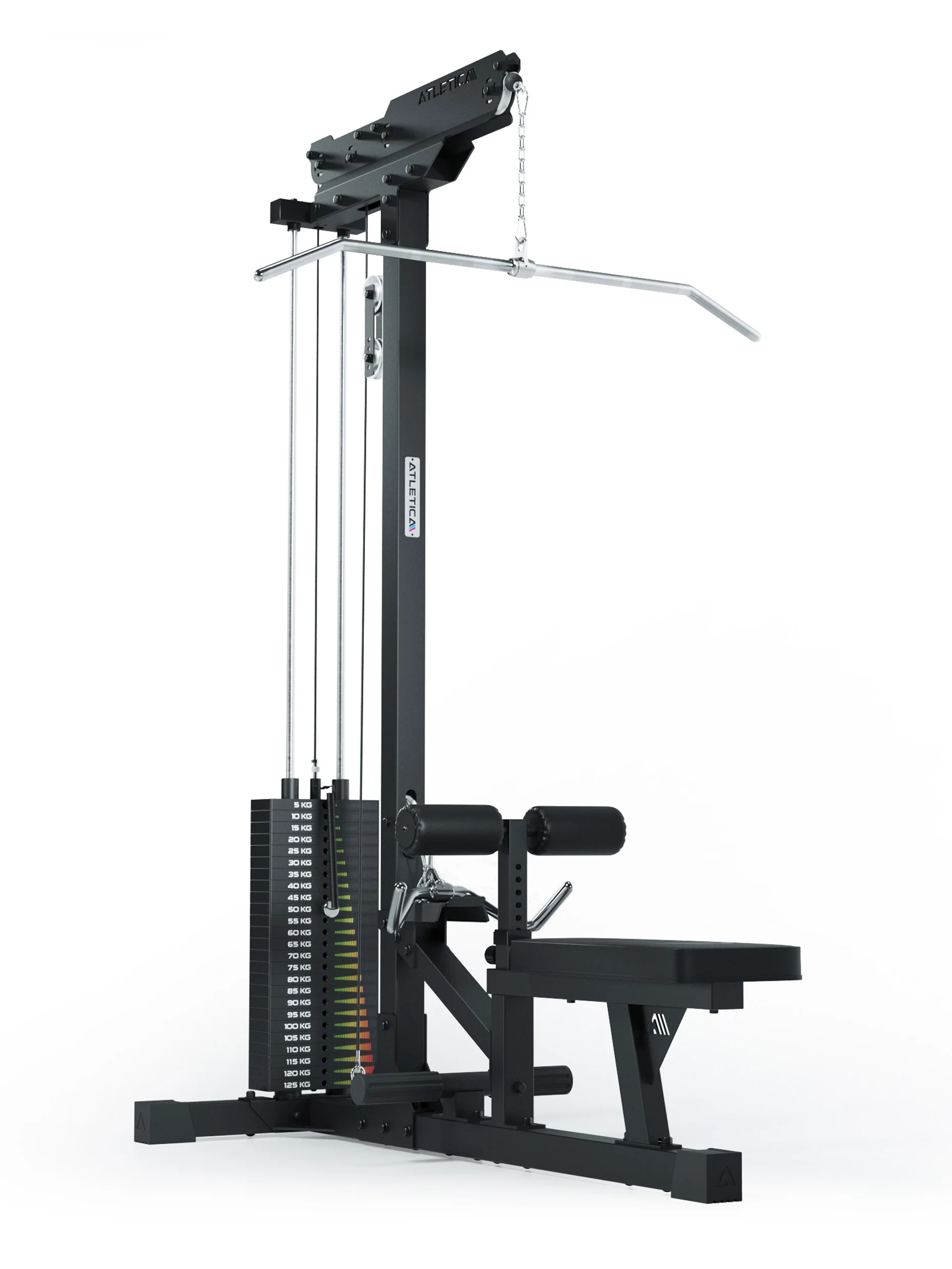 Latzug mit Ruder-Station | 224cm Höhe - Image 13