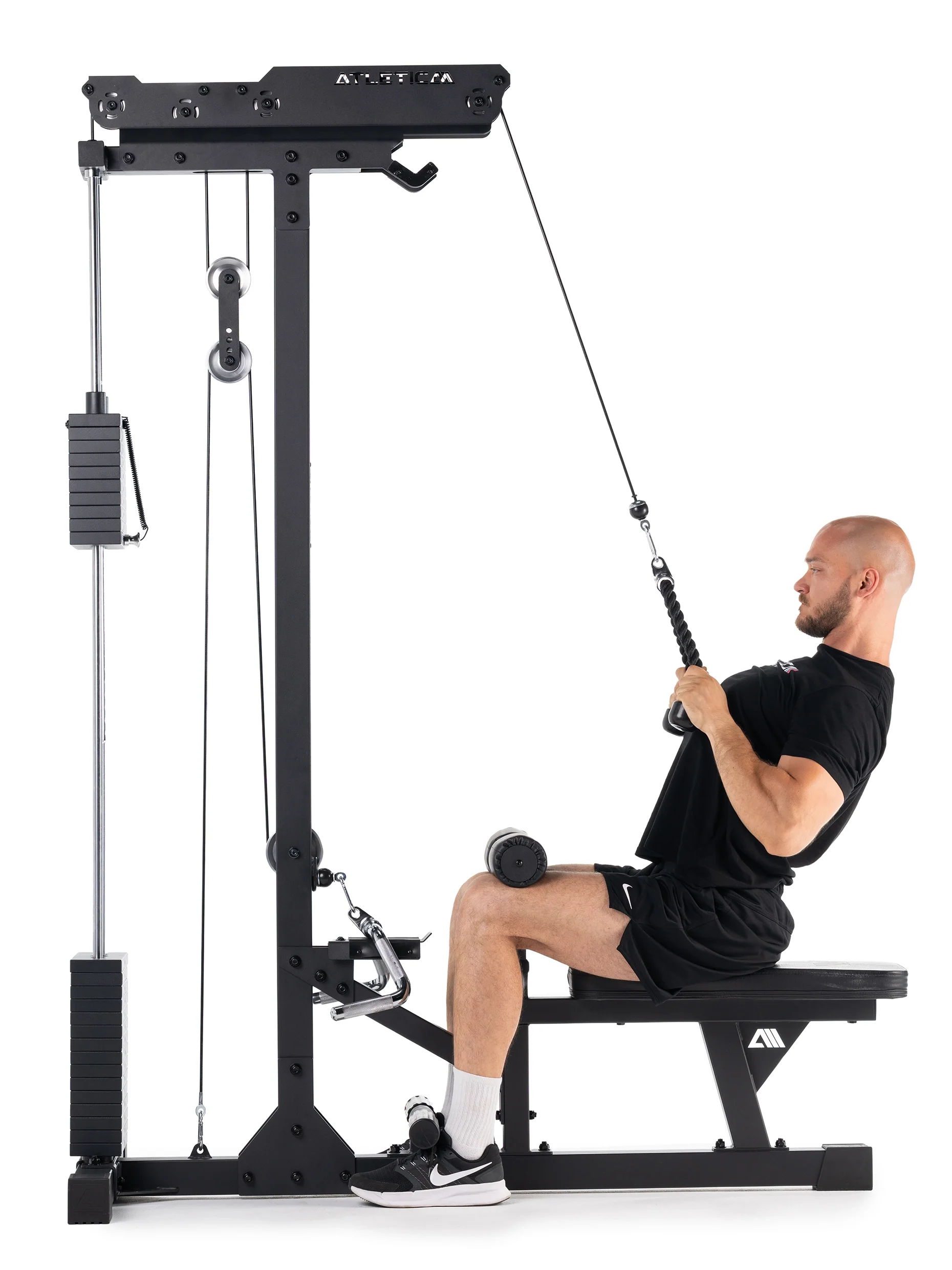 Latzug mit Ruder-Station | 224cm Höhe - Image 16