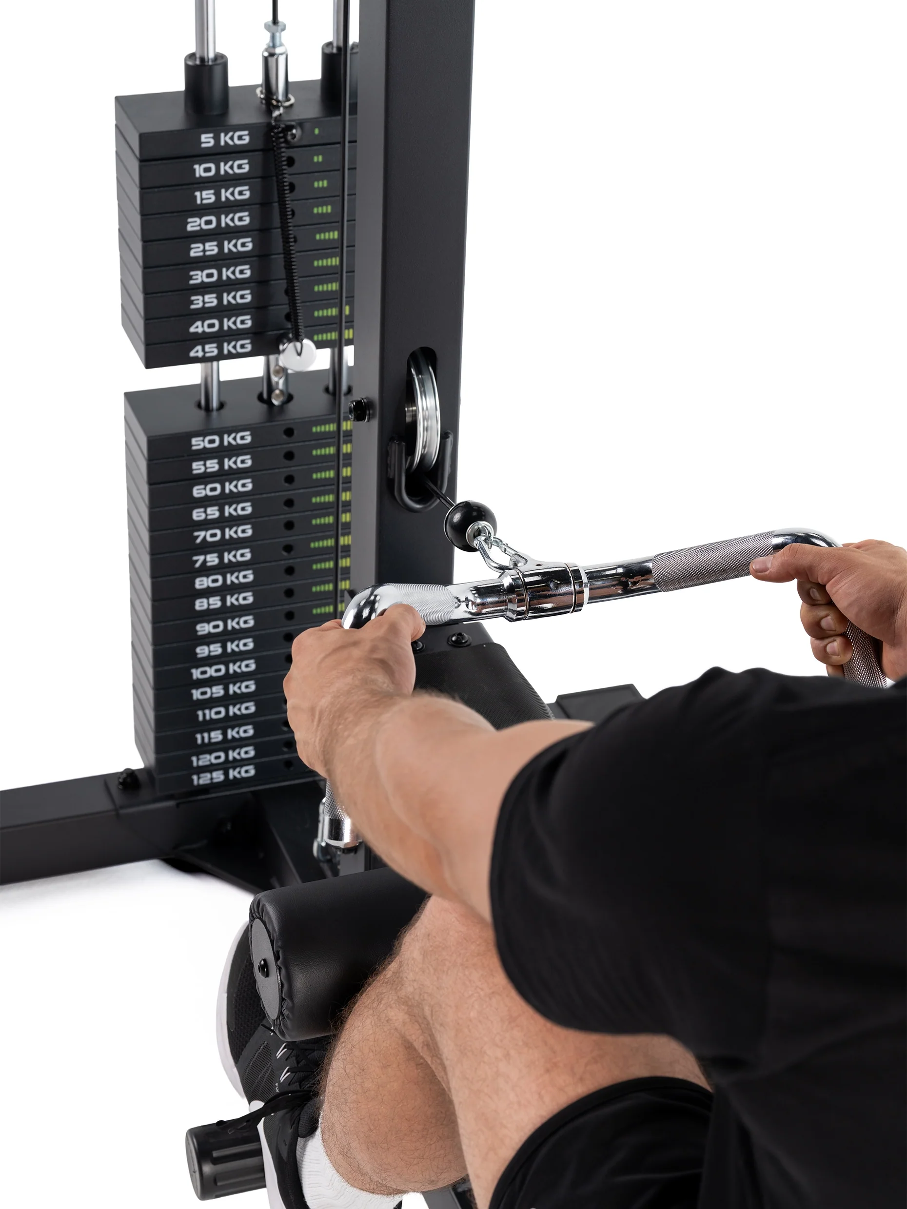 Latzug mit Ruder-Station | 224cm Höhe - Image 19