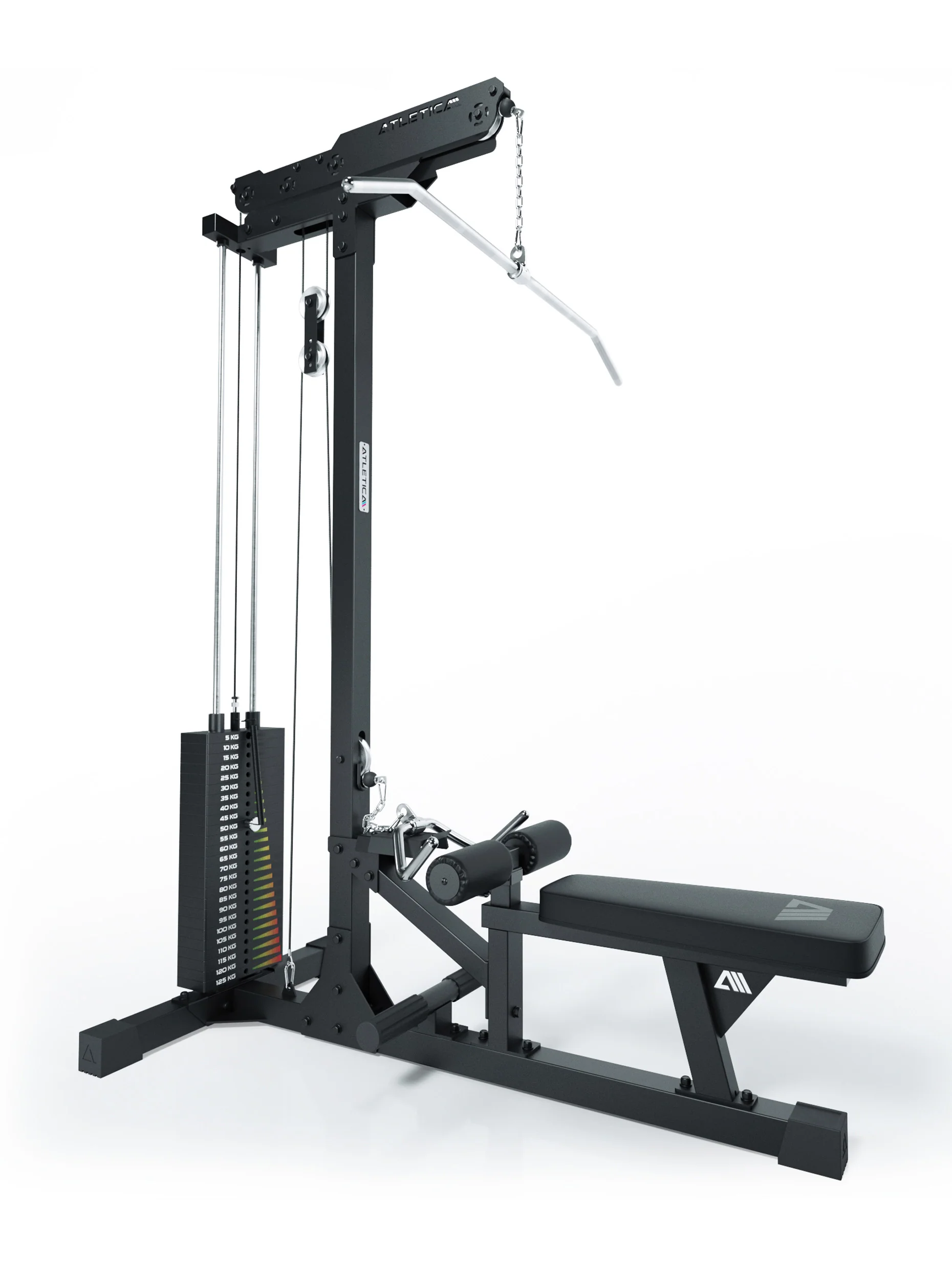Latzug mit Ruder-Station | 224cm Höhe - Image 4
