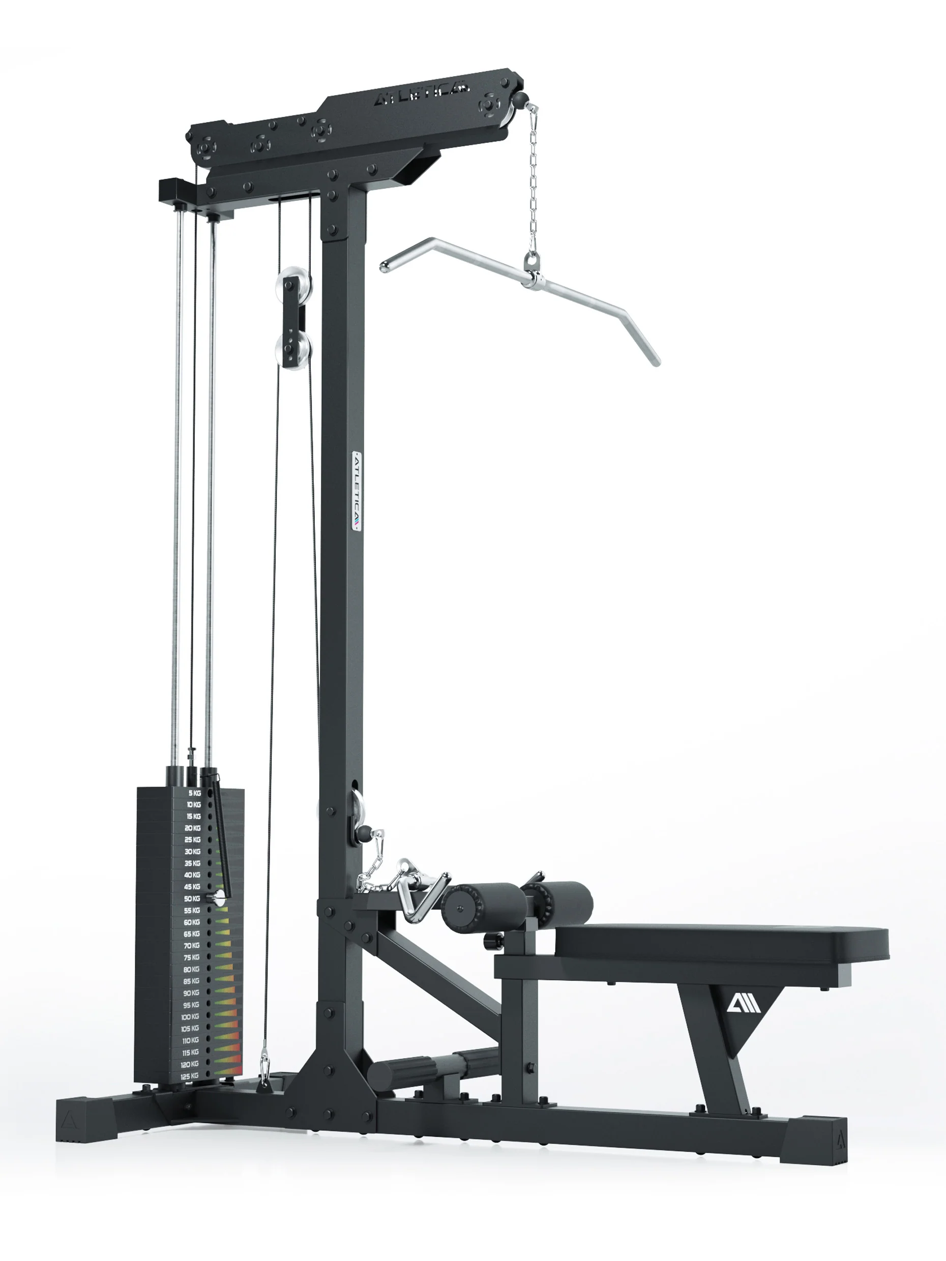 Latzug mit Ruder-Station | 224cm Höhe - Image 8
