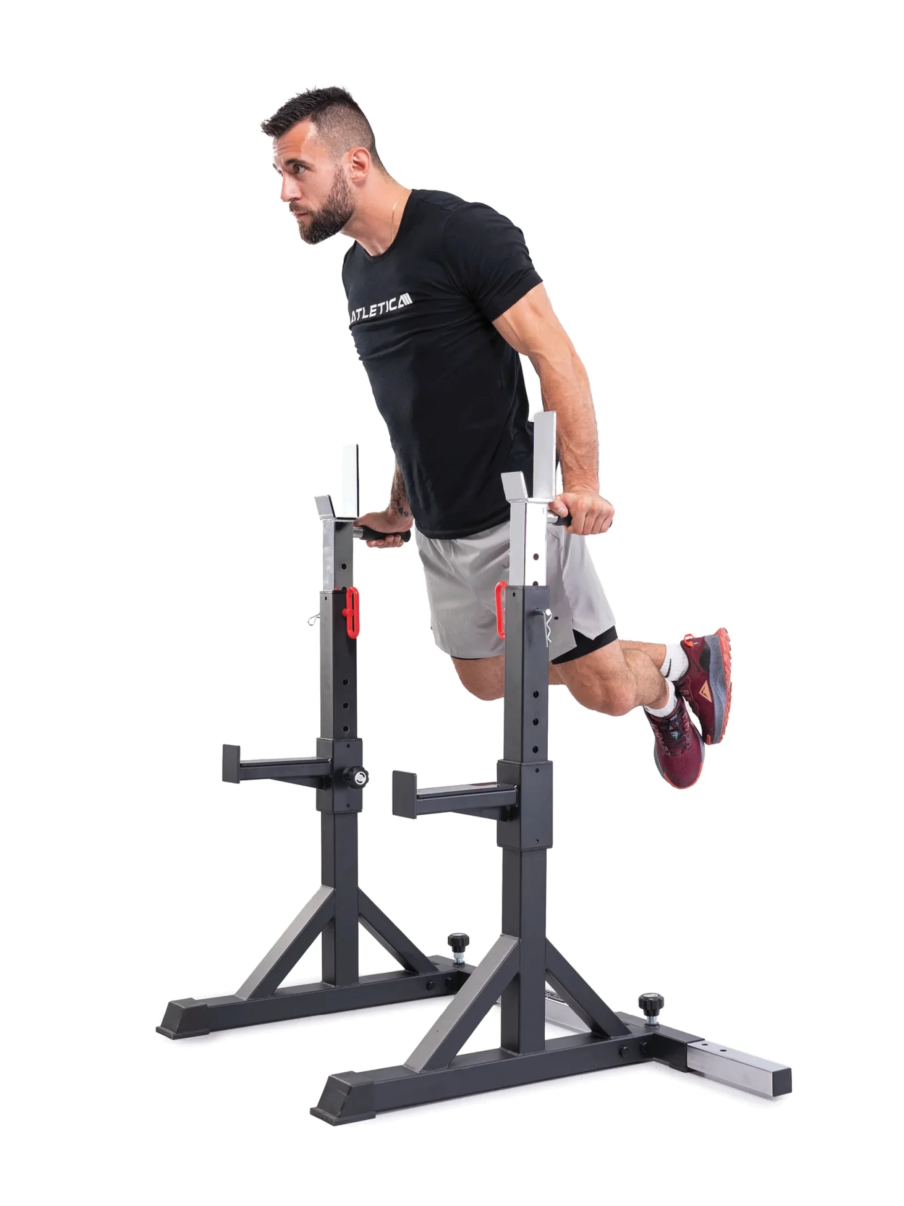 Free Stands Squat Rack SET | Gamma Langhantel | 120kg Iron Plates - Image 2