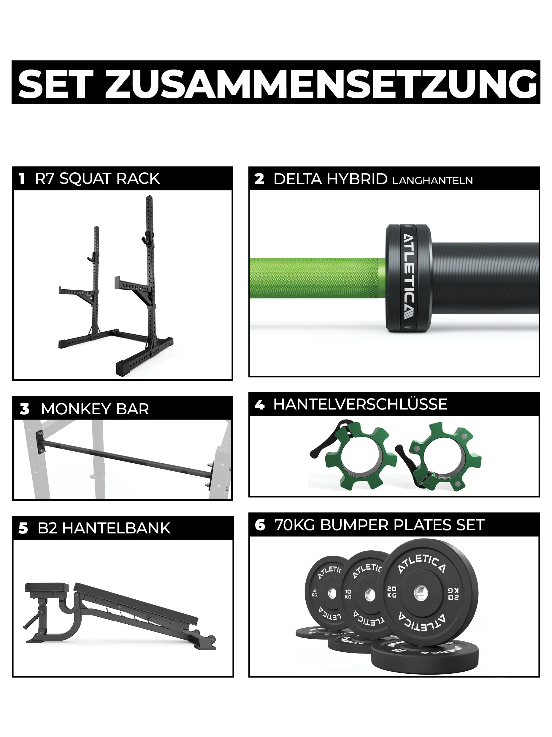 R7 Squat Rack | 187cm | Storm Set - Image 2