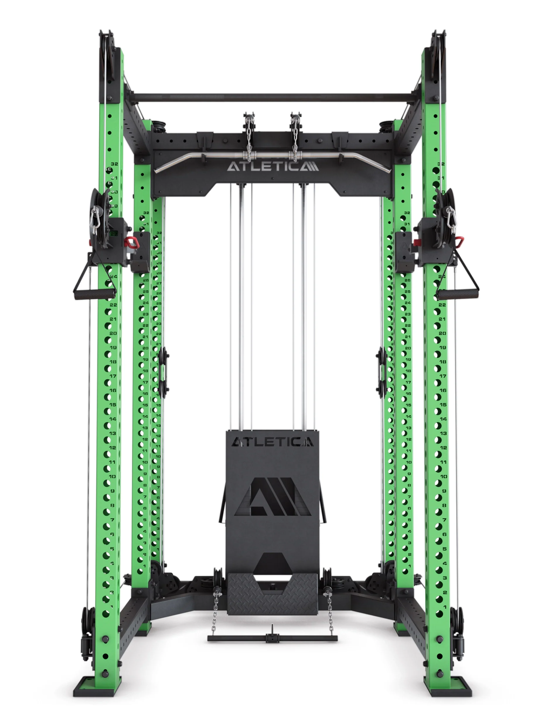 R8 Alpha | Power Rack | Electric Green - Image 3