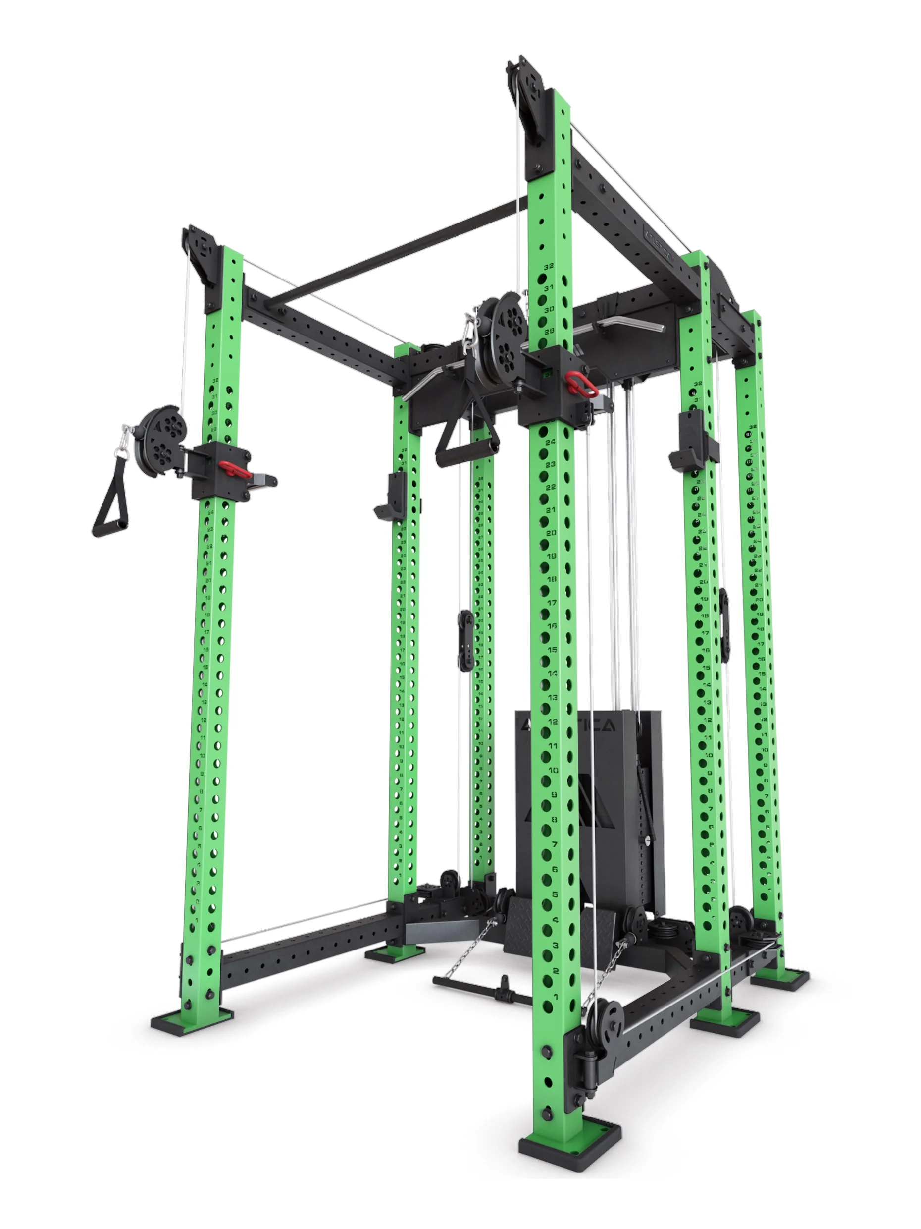 R8 Alpha | Power Rack | Electric Green - Image 4