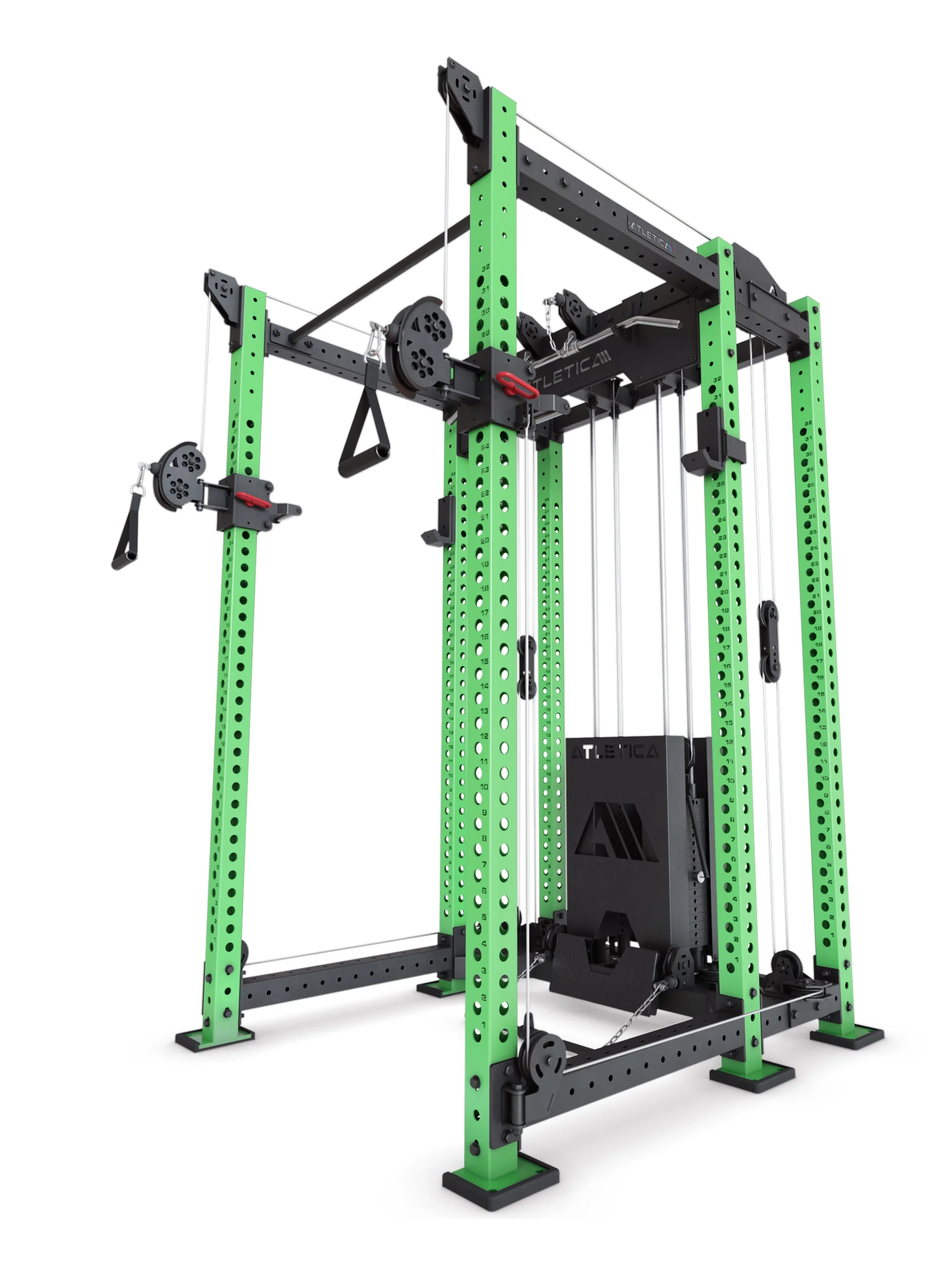 R8 Alpha | Power Rack | Electric Green