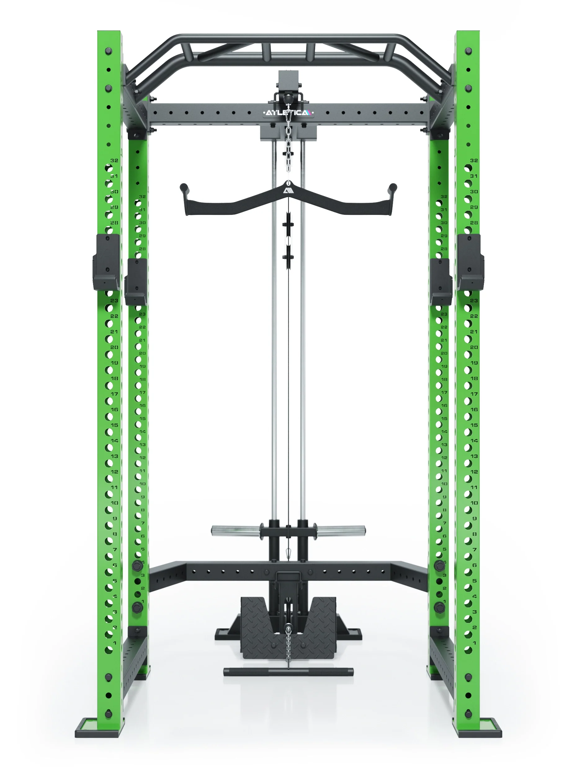 R8 BlackHawk | Power Rack | Electric Green - Image 2