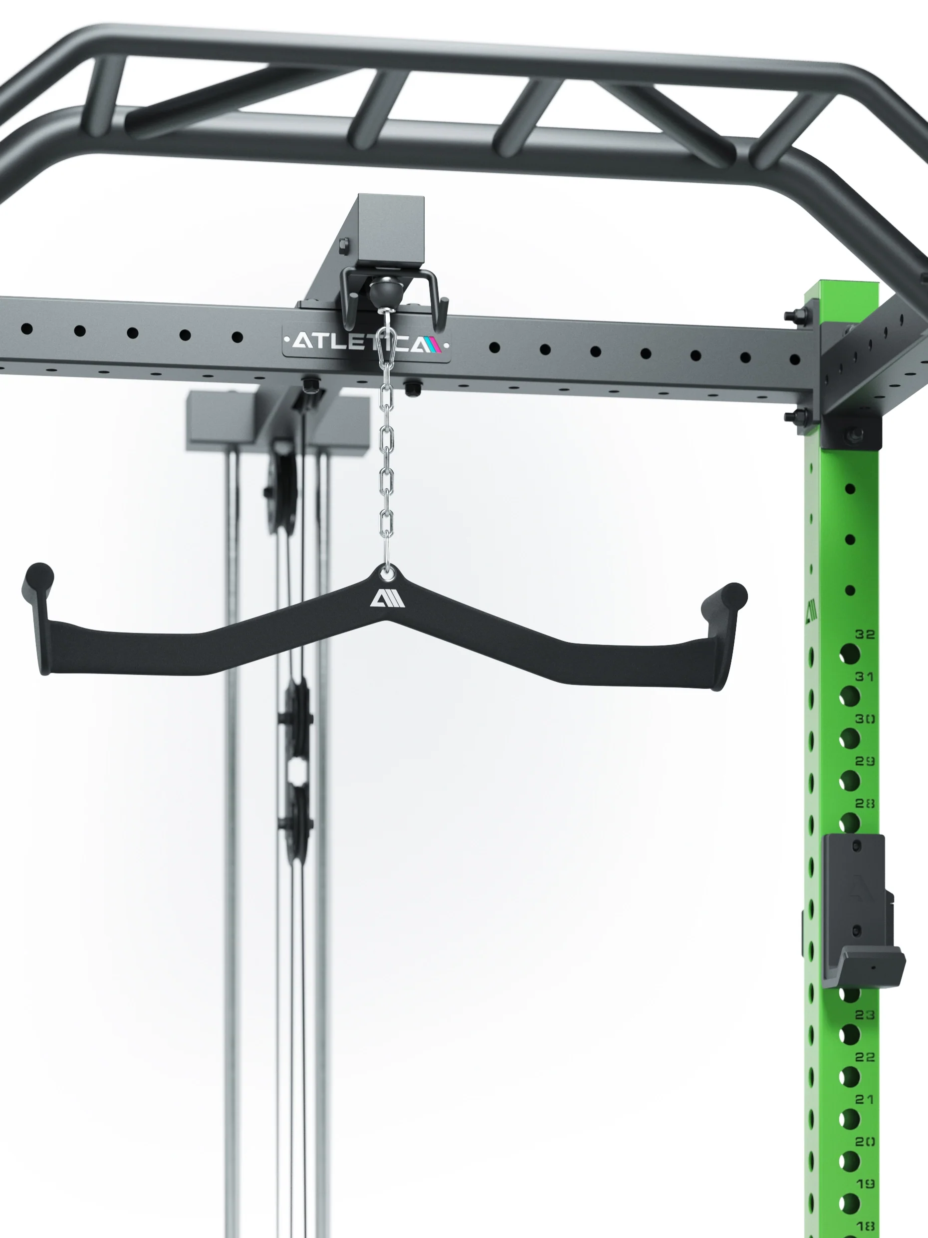 R8 BlackHawk | Power Rack | Electric Green - Image 3