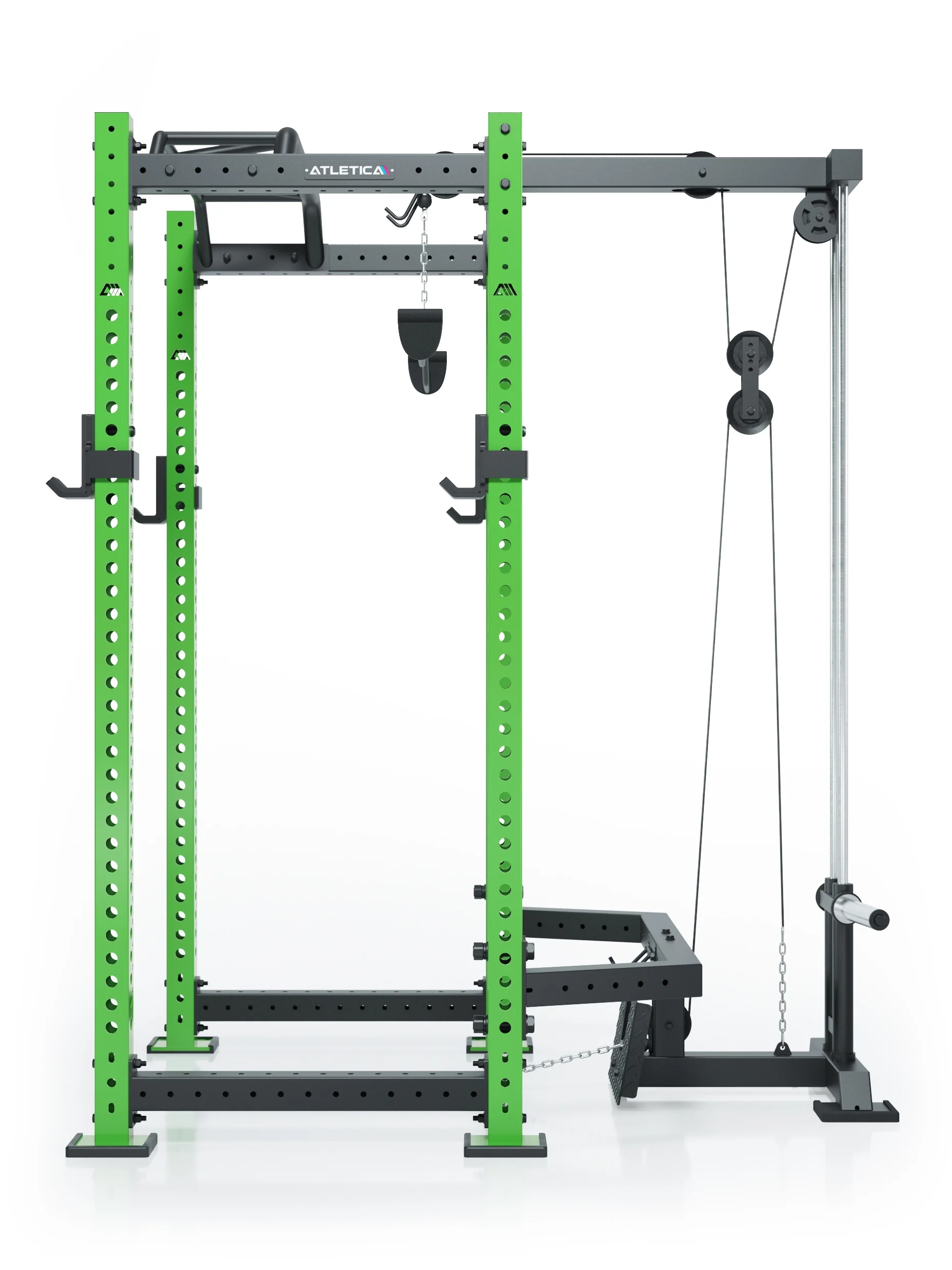 R8 BlackHawk | Power Rack | Electric Green - Image 5