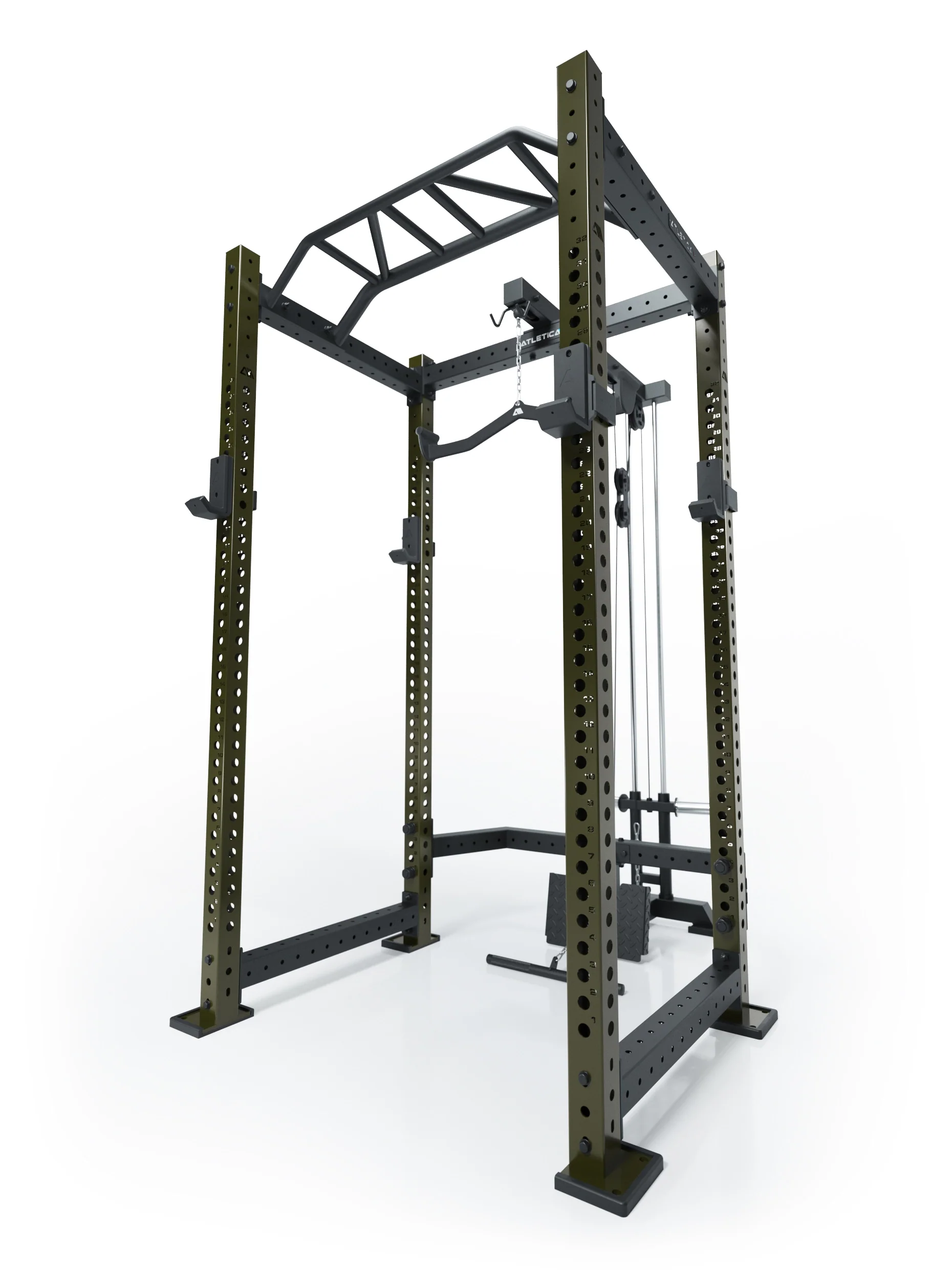 R8 BlackHawk | Power Rack | Military Green