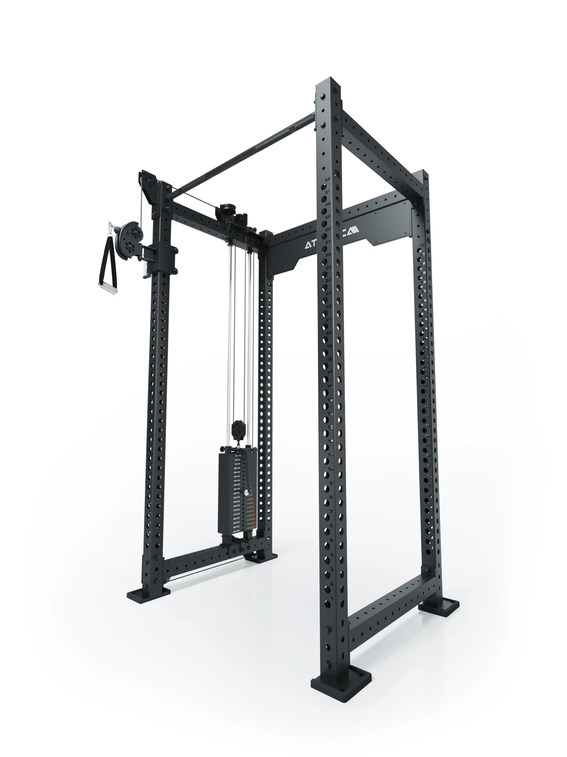 R8 Bradley | 95kg Kabelzug Anbau | Links | 78cm Crossbar | Position 2 - Image 2