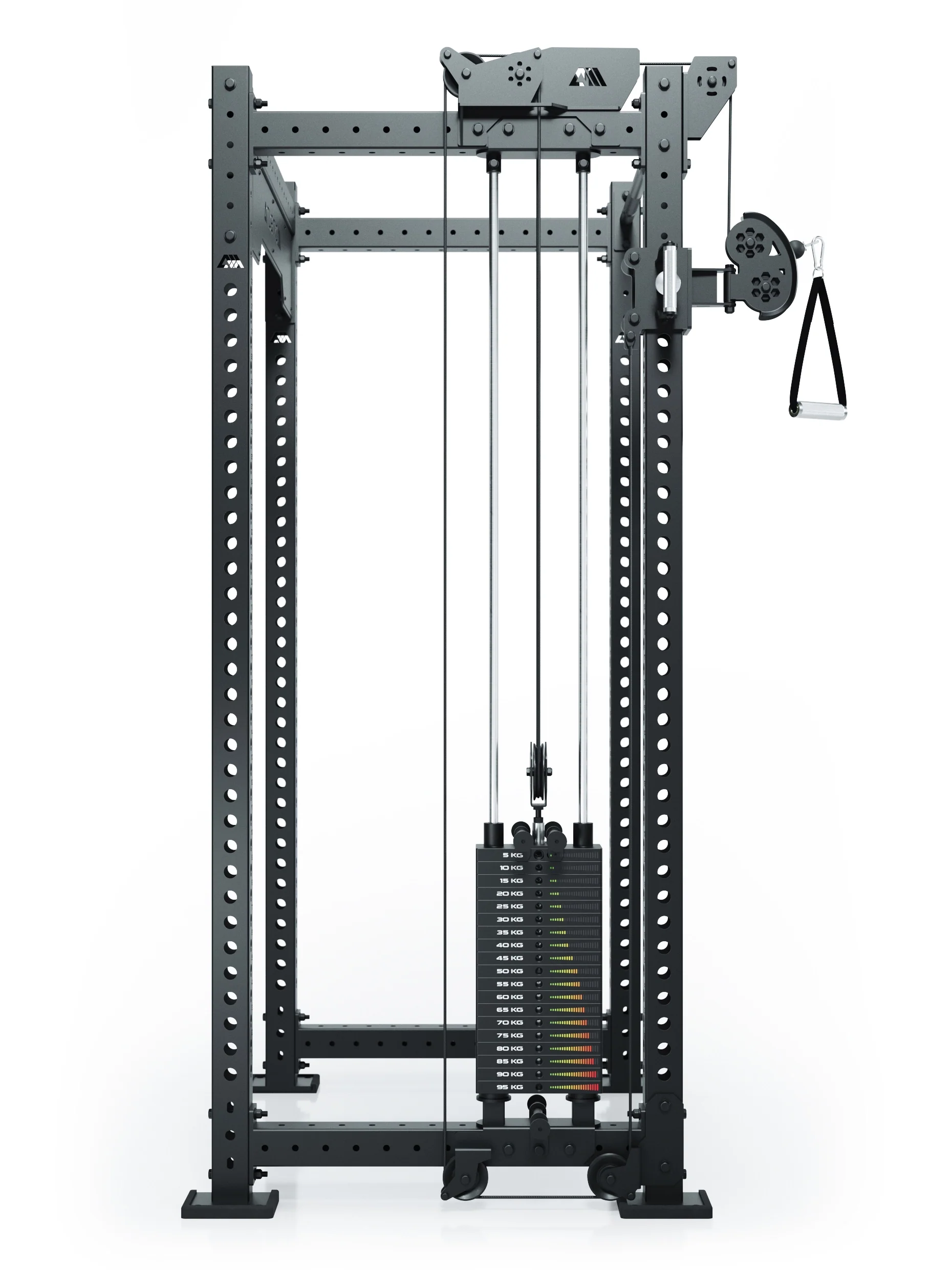 R8 Bradley | 95kg Kabelzug Anbau | Links | 78cm Crossbar | Position 1 - Image 4