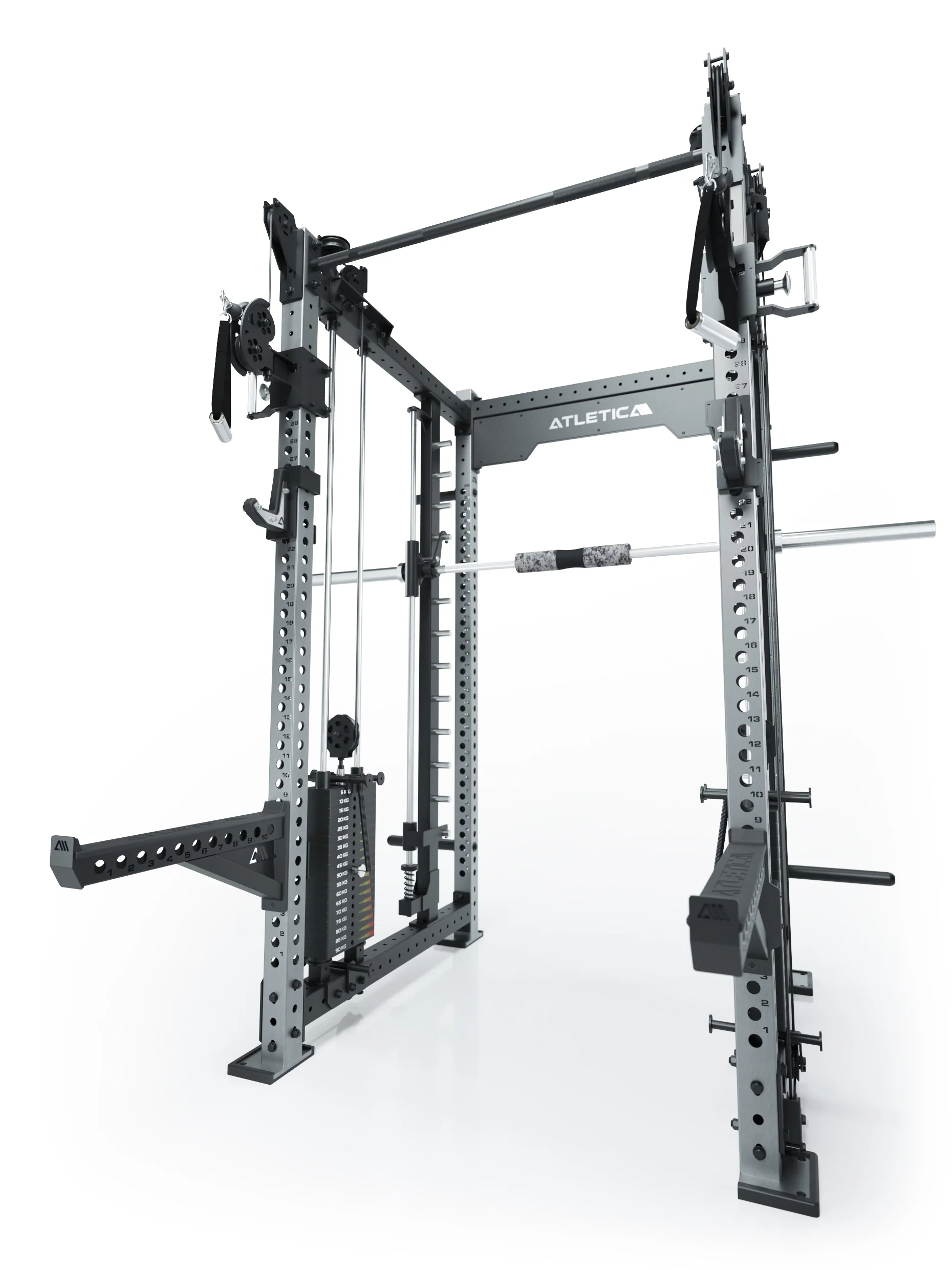 R8 Bradley Combat Lang | 2x95kg Weight Stack | Edelstahl - Image 6