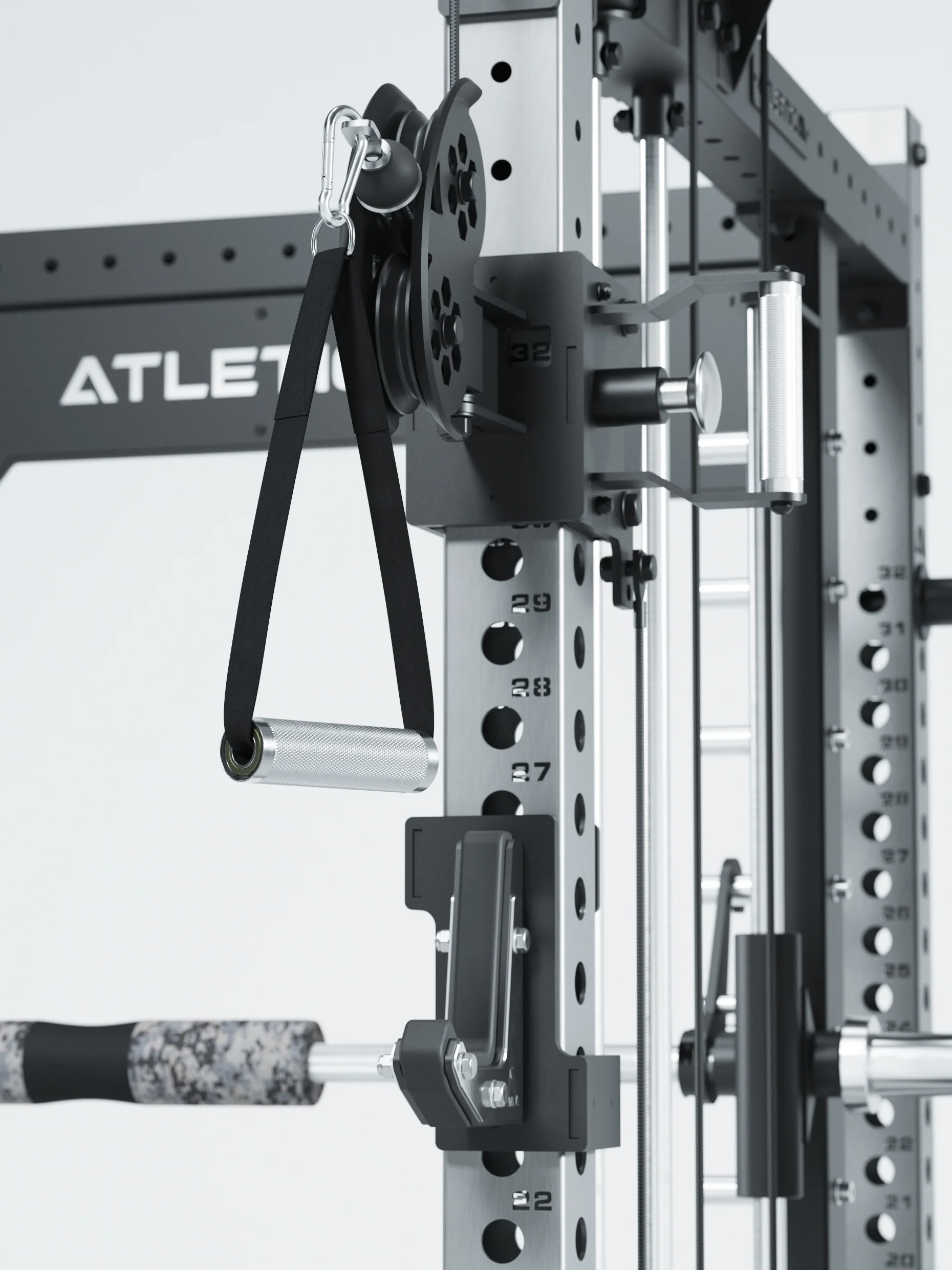 R8 Bradley Combat Lang | 2x95kg Weight Stack | Edelstahl - Image 7
