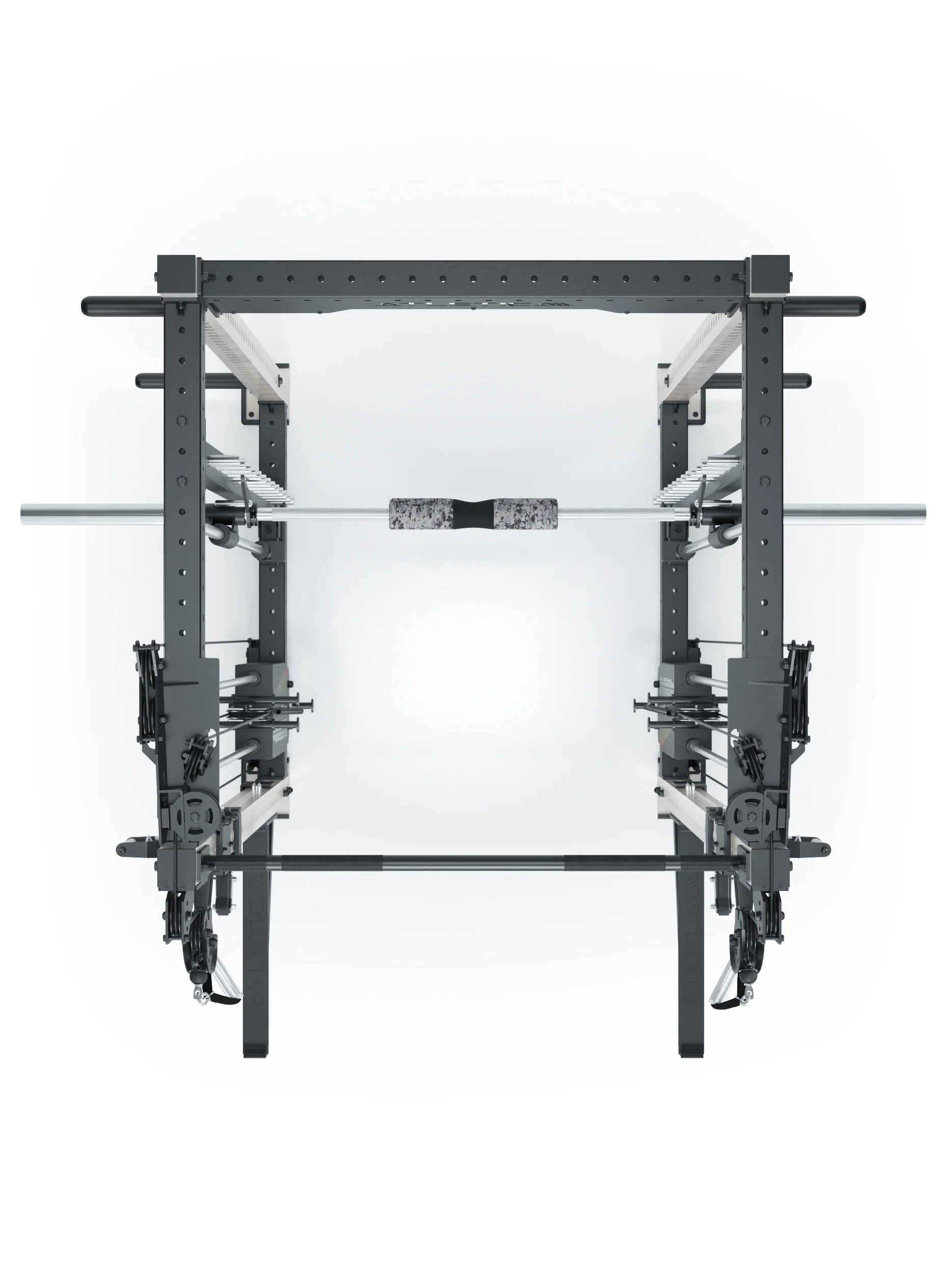 R8 Bradley Combat Lang | 2x95kg Weight Stack | Weiß - Image 4