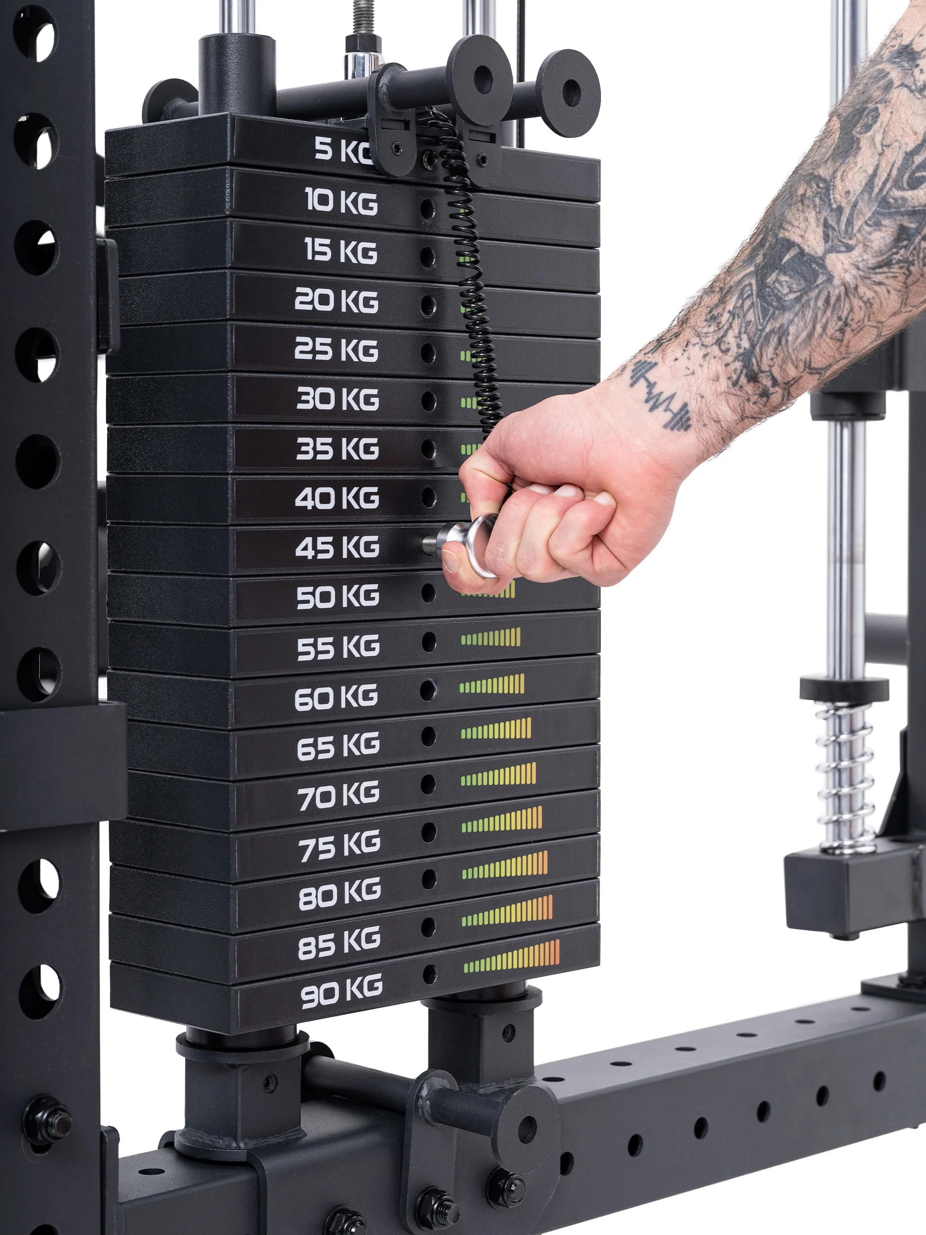 R8 Bradley Combat Mittel | 2x95kg Weight Stack | Military Green - Image 8