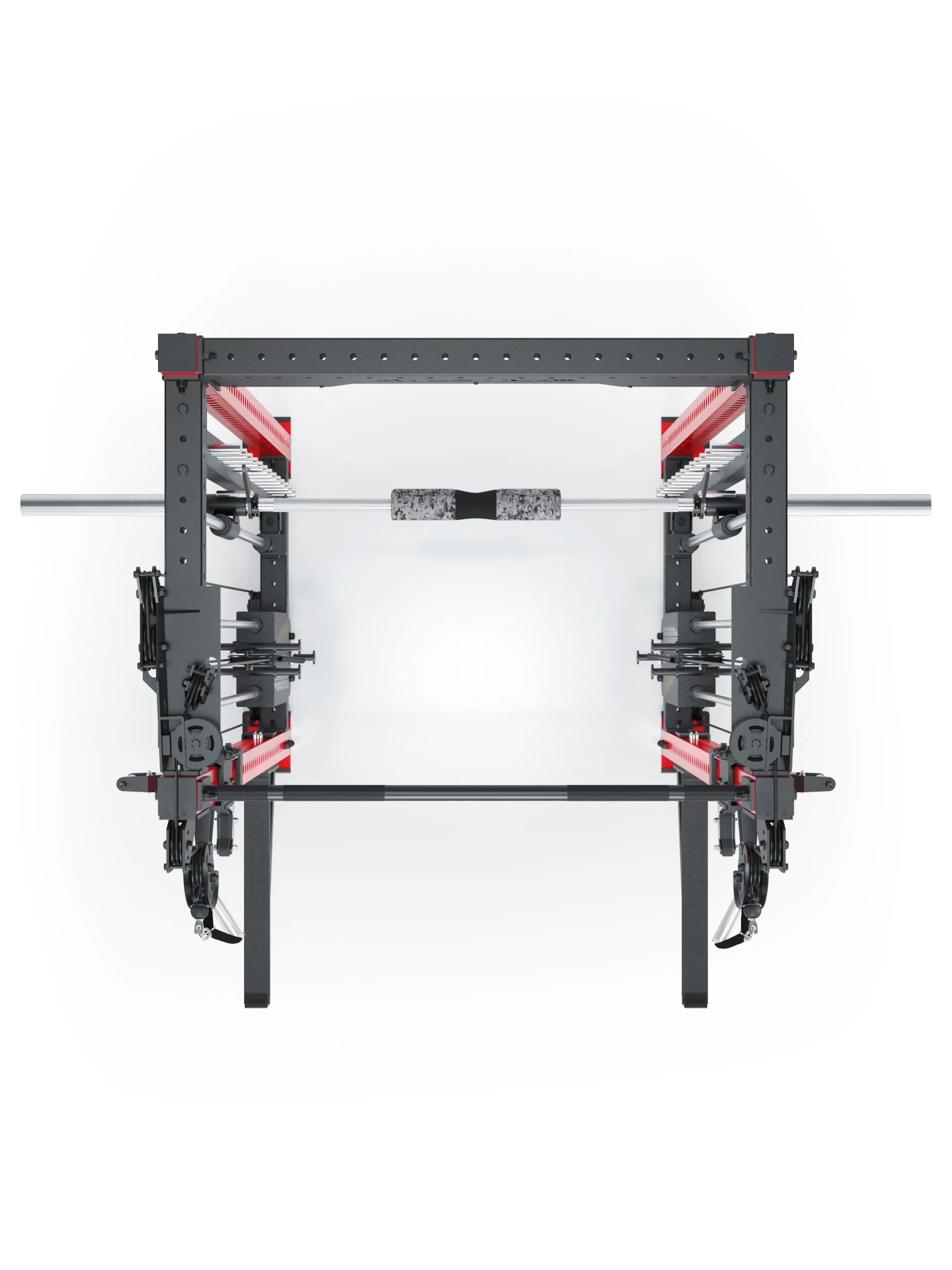 R8 Bradley Combat Mittel | 2x95kg Weight Stack | Sportscar Red - Image 4