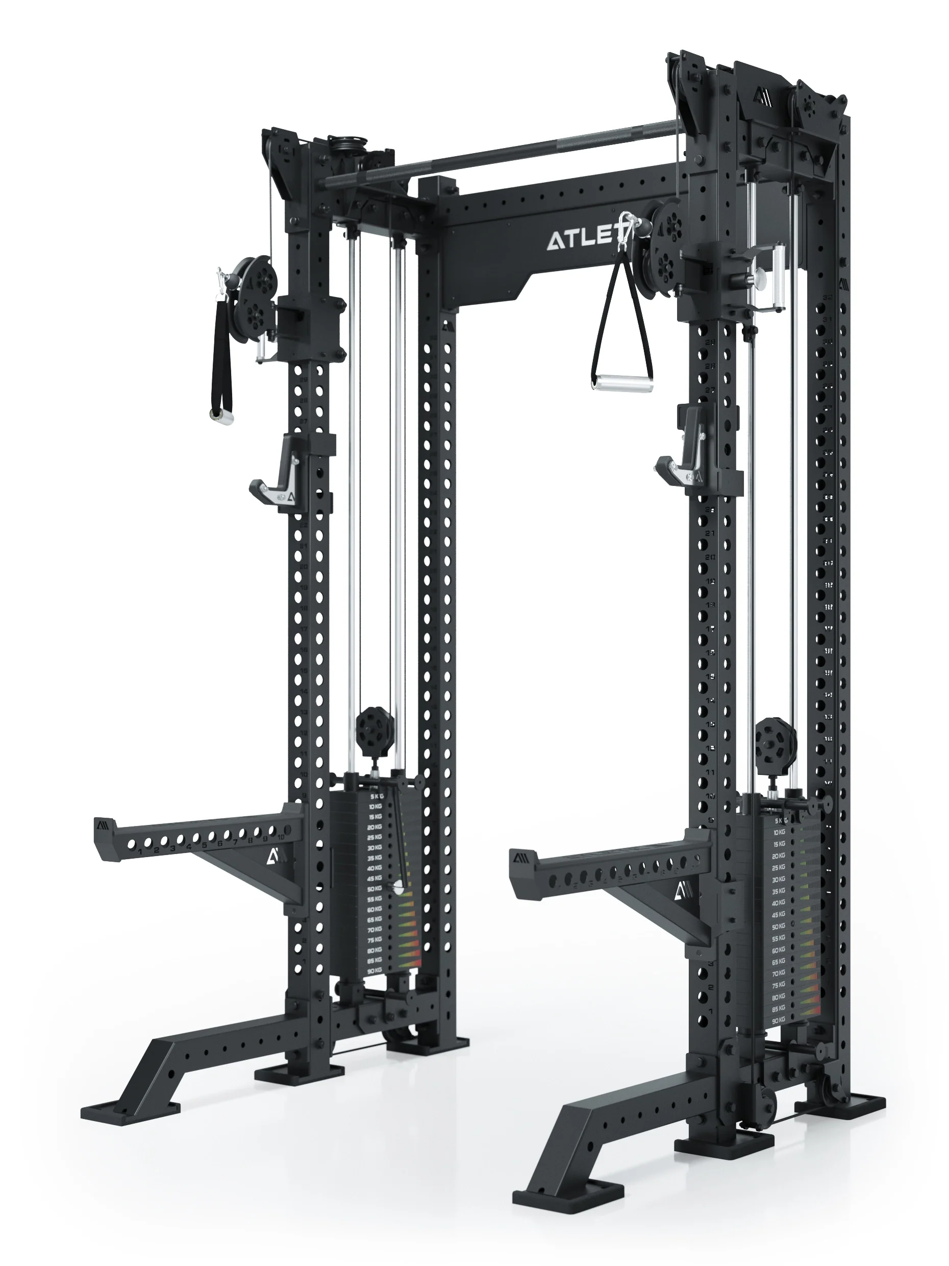 R8 Bradley Kurz | 2x95kg Weight Stack | Schwarz - Image 8
