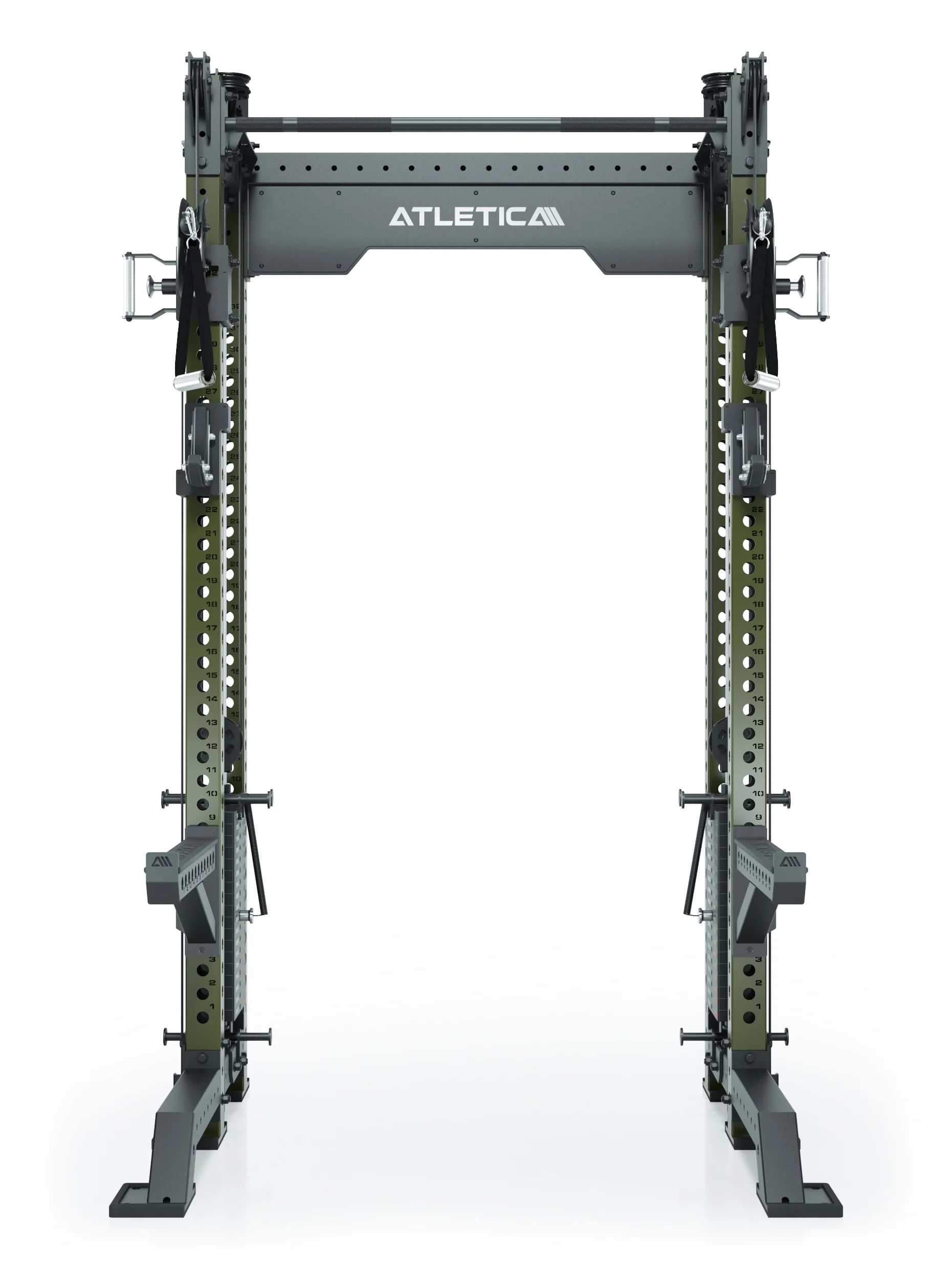 R8 Bradley Kurz | 2x95kg Weight Stack | Military Green - Image 2