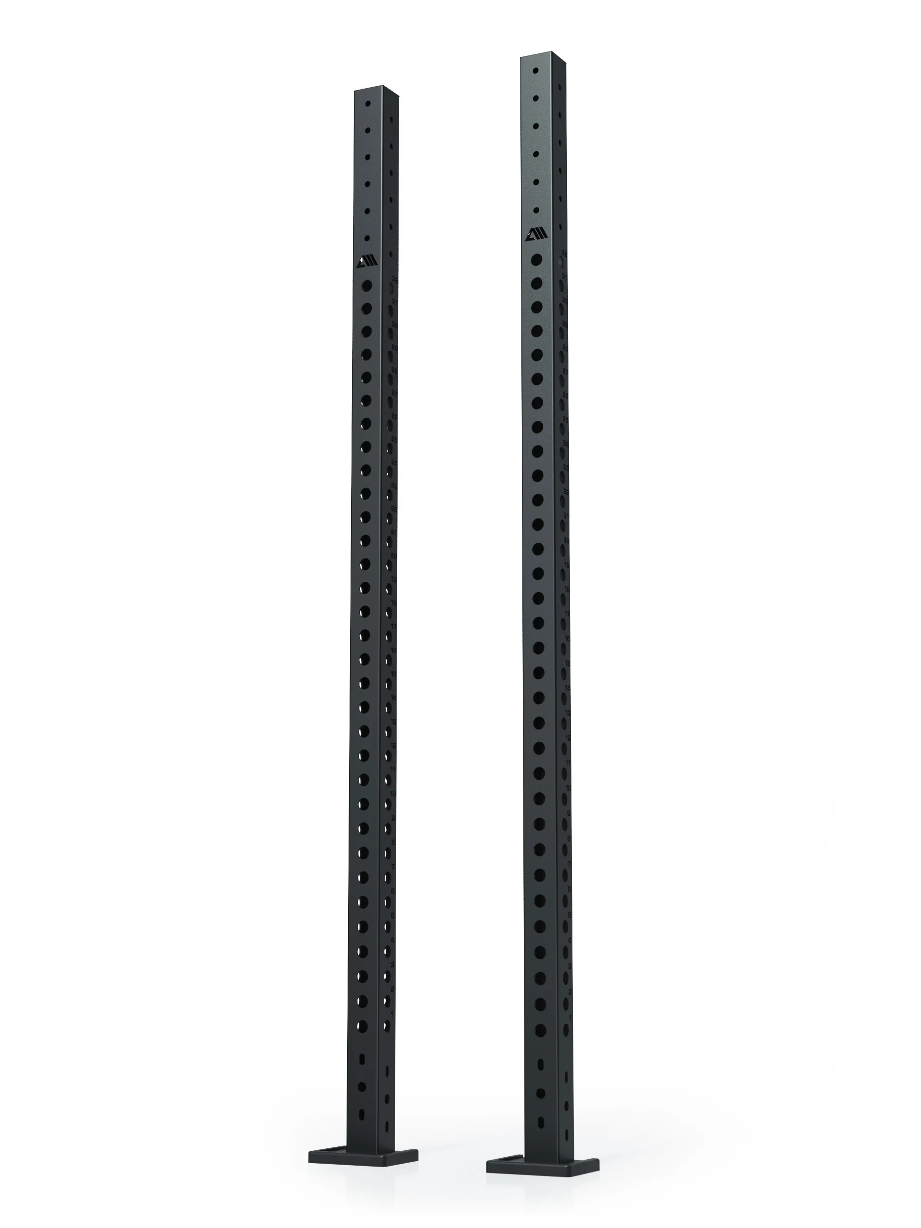 R8 Colored Uprights 226cm | Schwarz | Paar