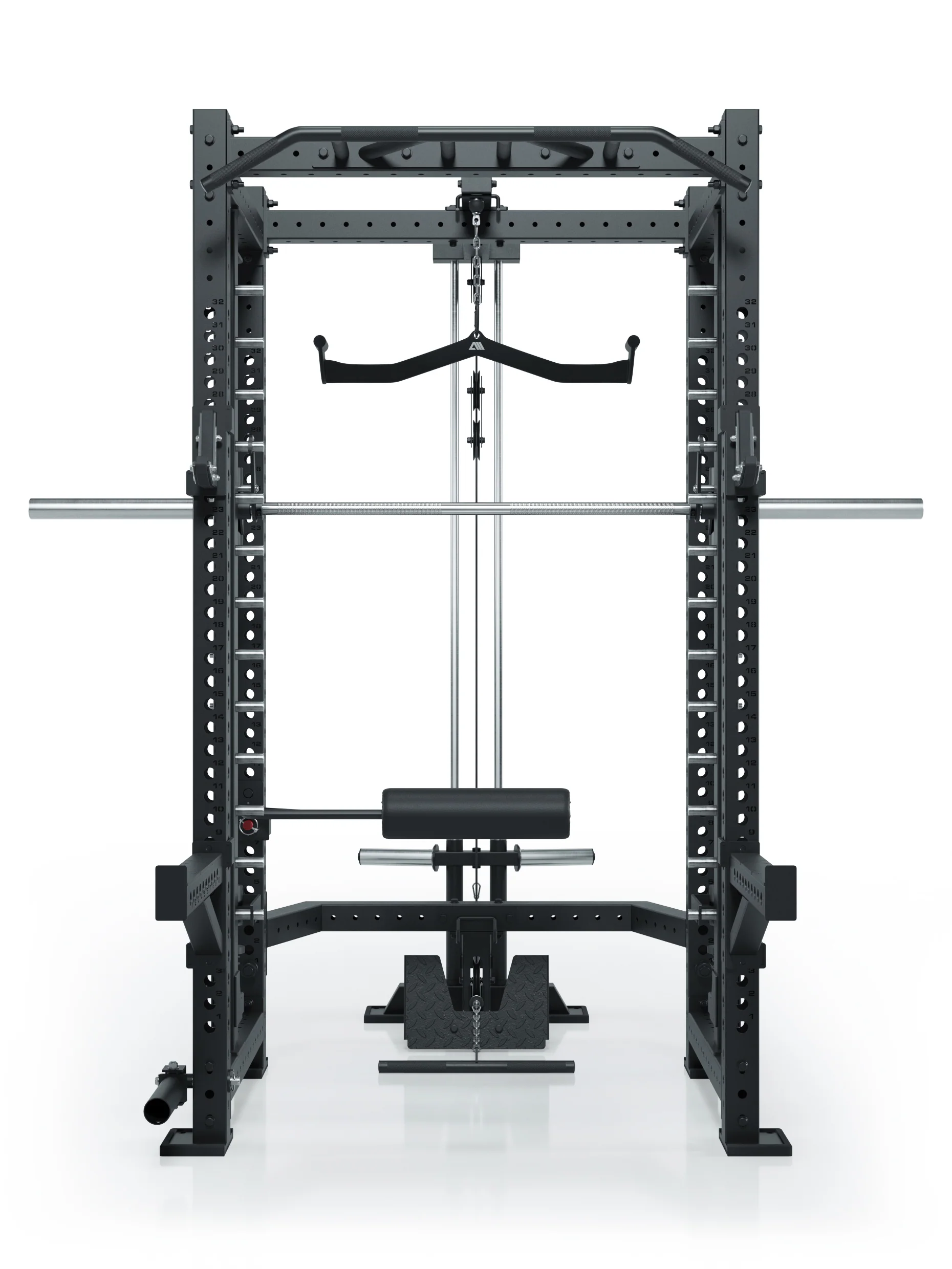 R8 Commander | Power Rack | 125kg Weight Stack | Plate Loaded - Image 11