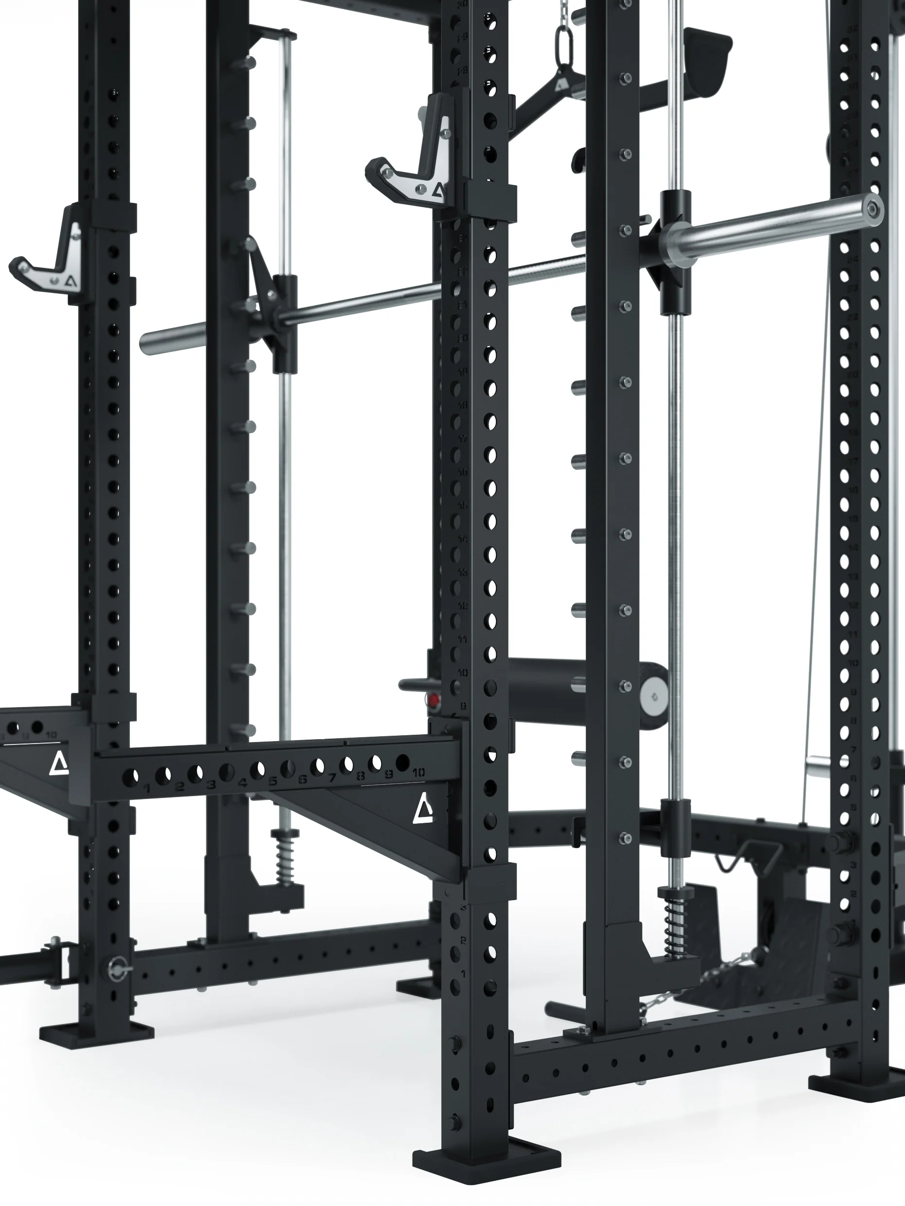 R8 Commander | Power Rack | 125kg Weight Stack | Plate Loaded - Image 13