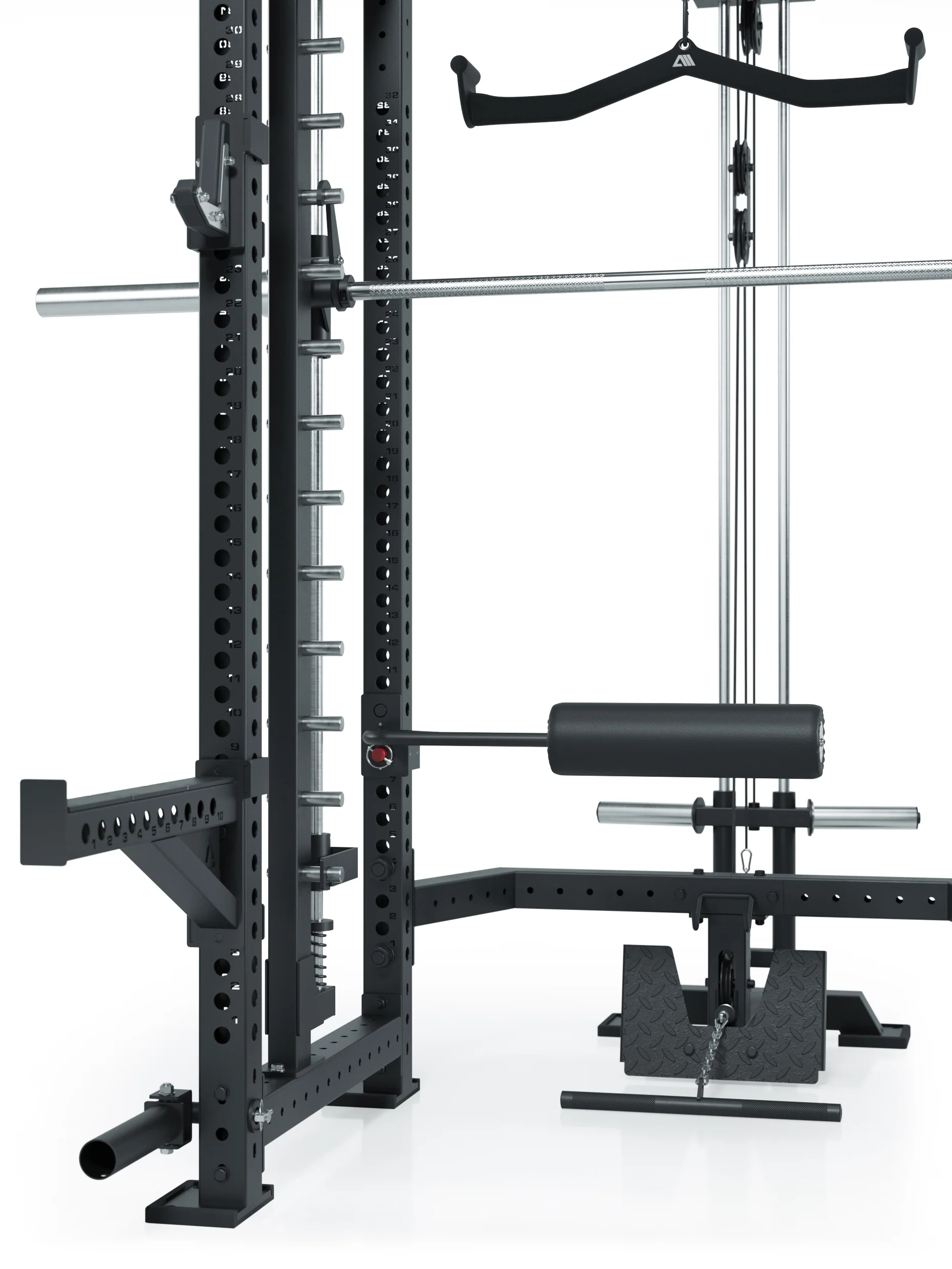 R8 Commander | Power Rack | 125kg Weight Stack | Plate Loaded - Image 15