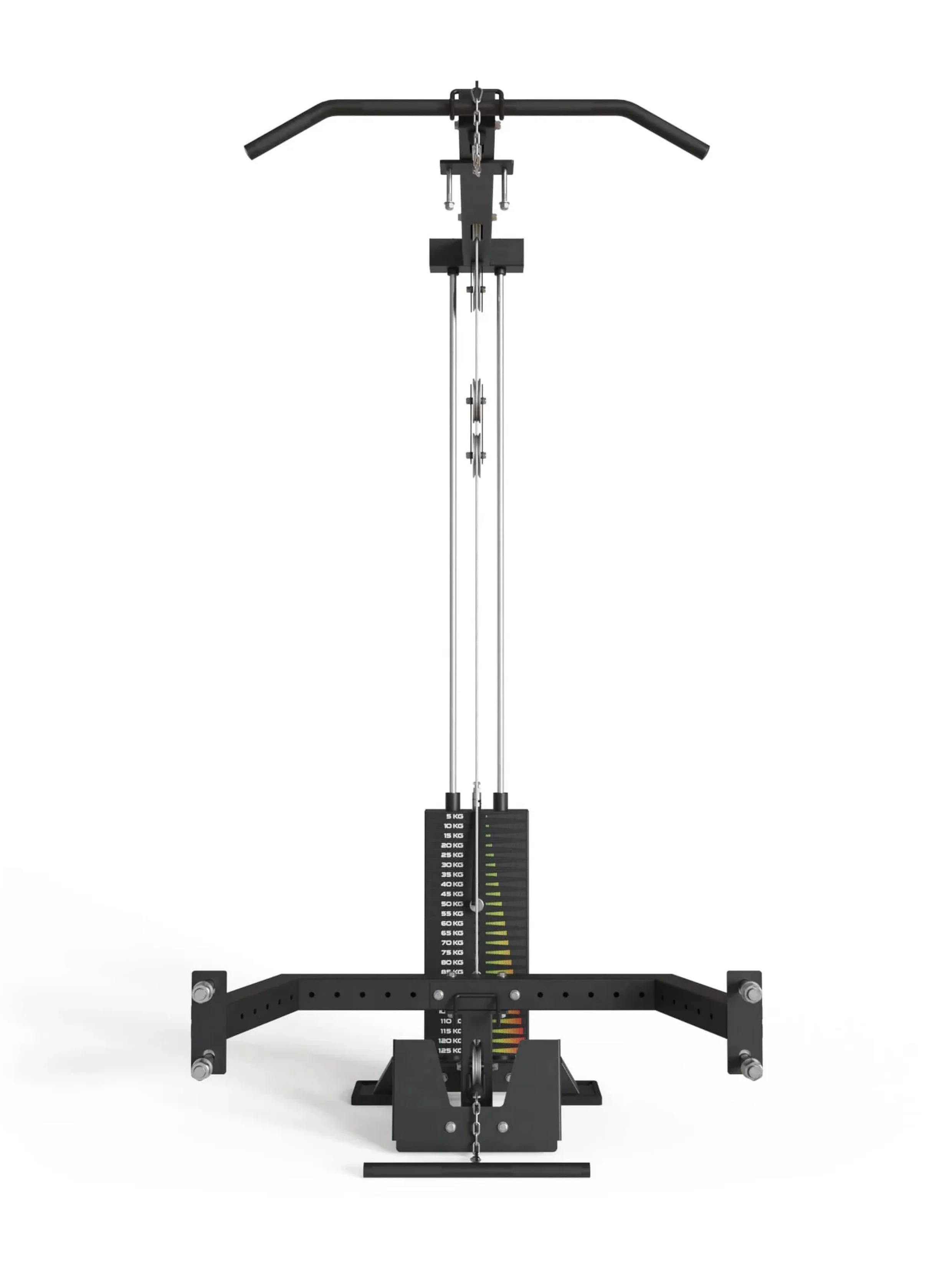 R8 Latzug mit Rudereinheit | 125kg Weight Stack - Image 2