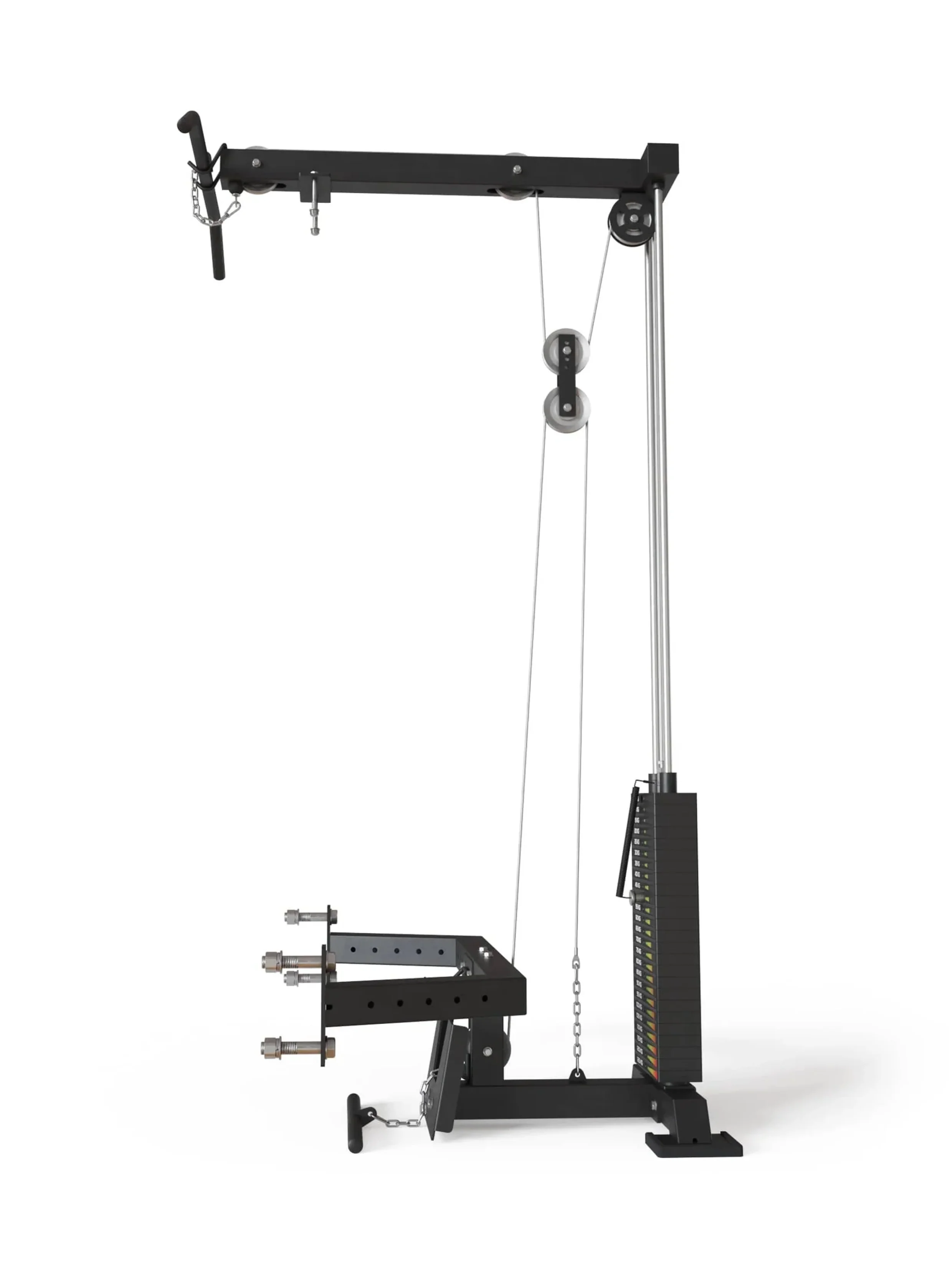 R8 Latzug mit Rudereinheit | 125kg Weight Stack - Image 3