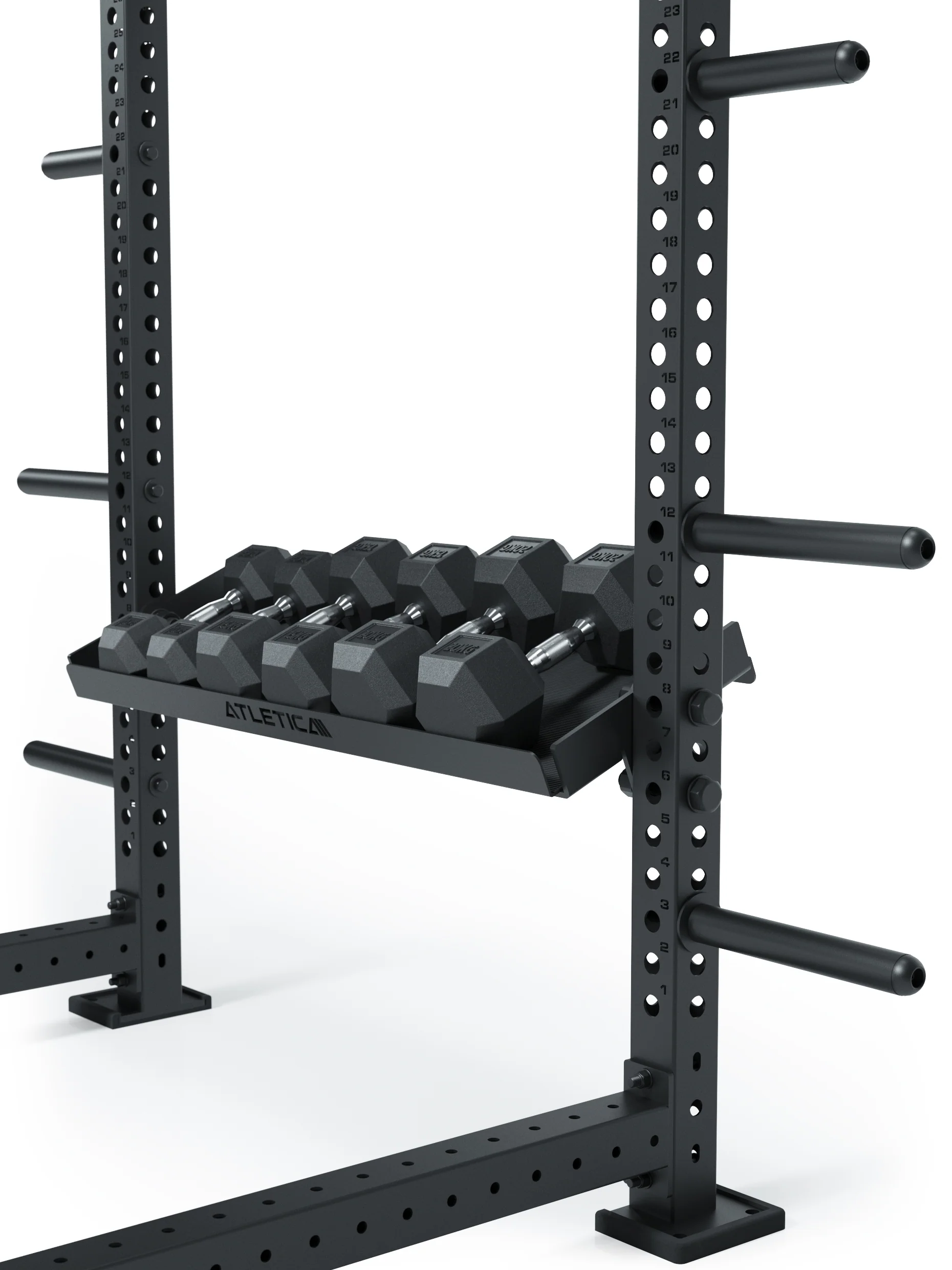 R8 Ablage | Für Kurzhanteln und Kettlebells