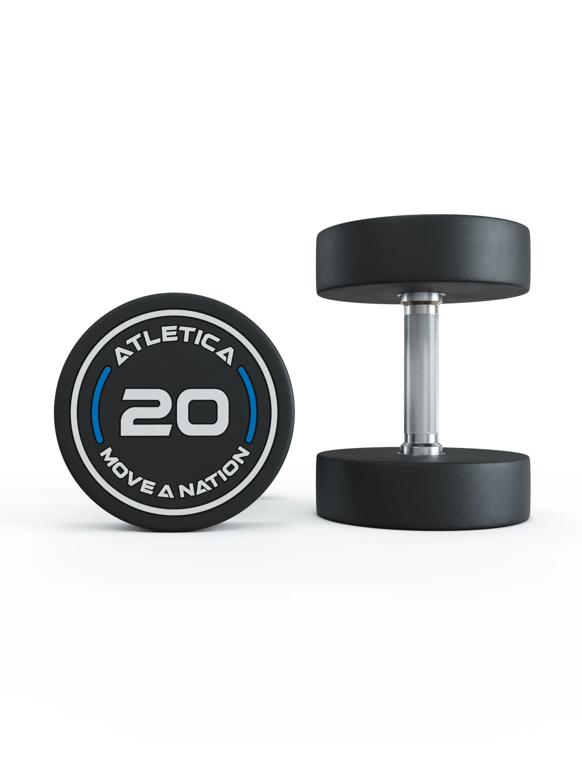Rundhanteln PRO | Set 6 - Complete | 5 - 60kg | inkl. Add-on-Flex Plates und Ablage - Image 10
