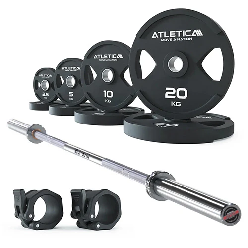 Yota Langhantel | 2H Gripper Plates 75kg | Kautschuk Hantelverschlüsse